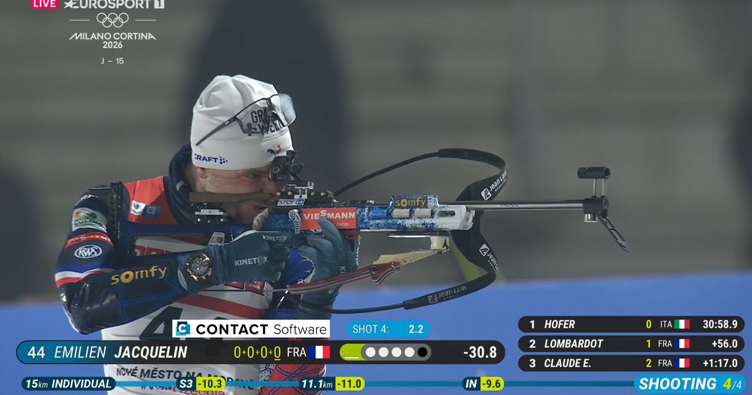 Jacquelin, puis Perrot qui le déloge : le sang-froid des Bleus pour parachever leur doublé