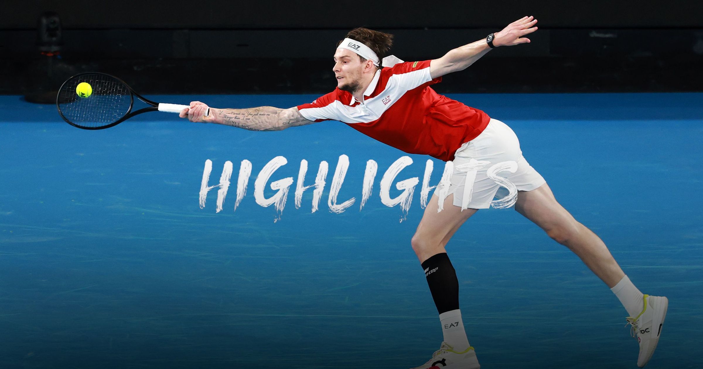 Tennis - Australian Open - Highlights - Alexander Bublik - Tomás Martín Etcheverry