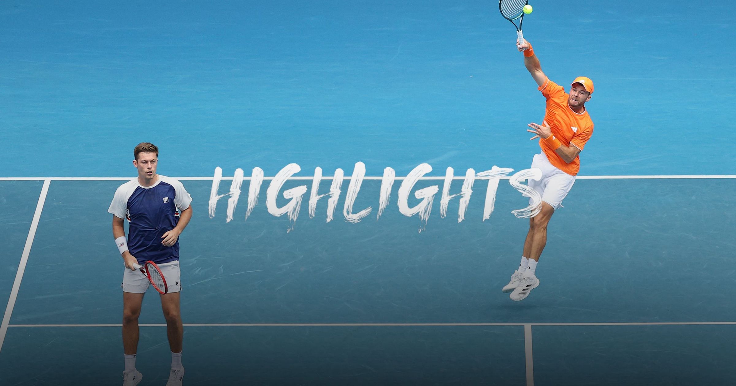 Skrót meczu Marcel Granollers/Horacio Zeballos - Christian Harrison ...