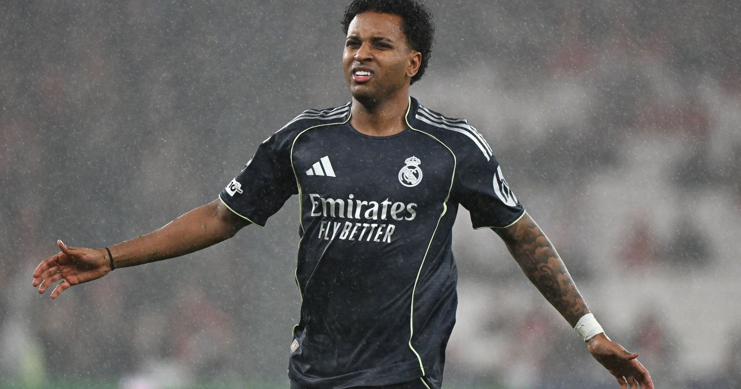 Rodrygo da la cara en su cuenta de 'X' tras la debacle del Real Madrid ...