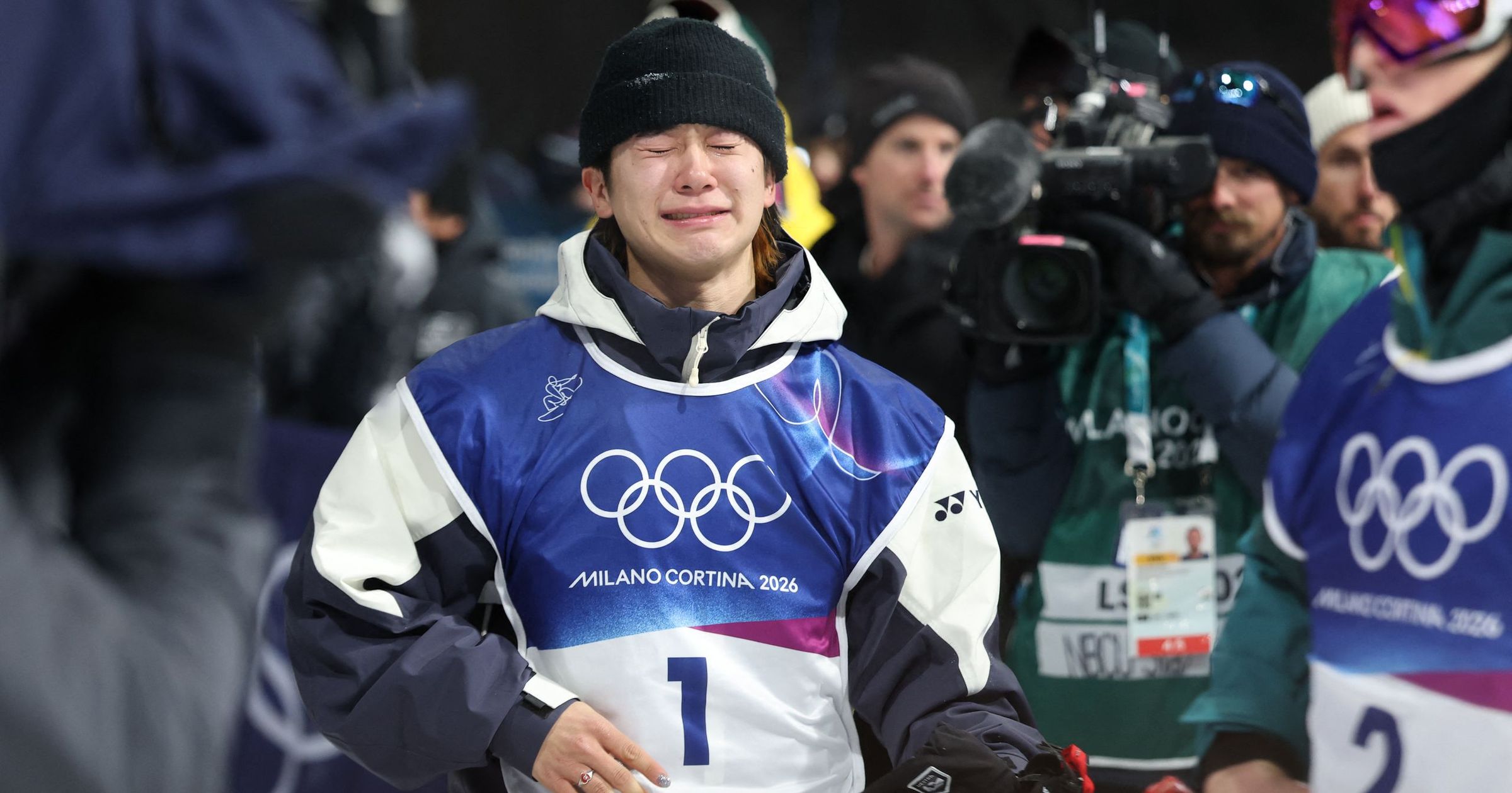 A nyolc éve hatalmasat bukó japán nyert, az ausztrál az ötödik olimpiáján sem lett bajnok félcsőben Kép