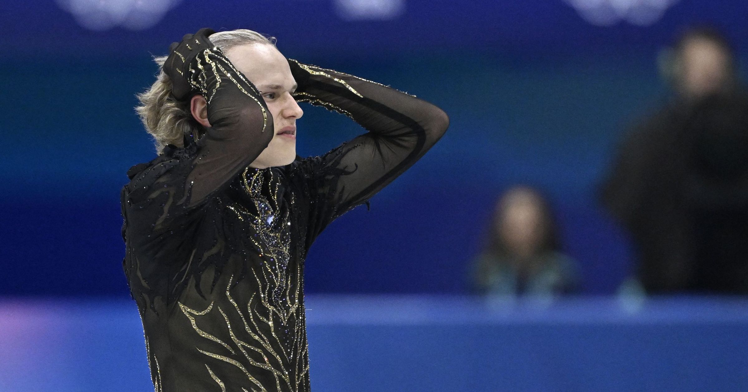 Dráma a jégen: Ilia Malinin teljesen összeomlott a kűrjében, a nyolcadik helyen zárt az olimpián Kép