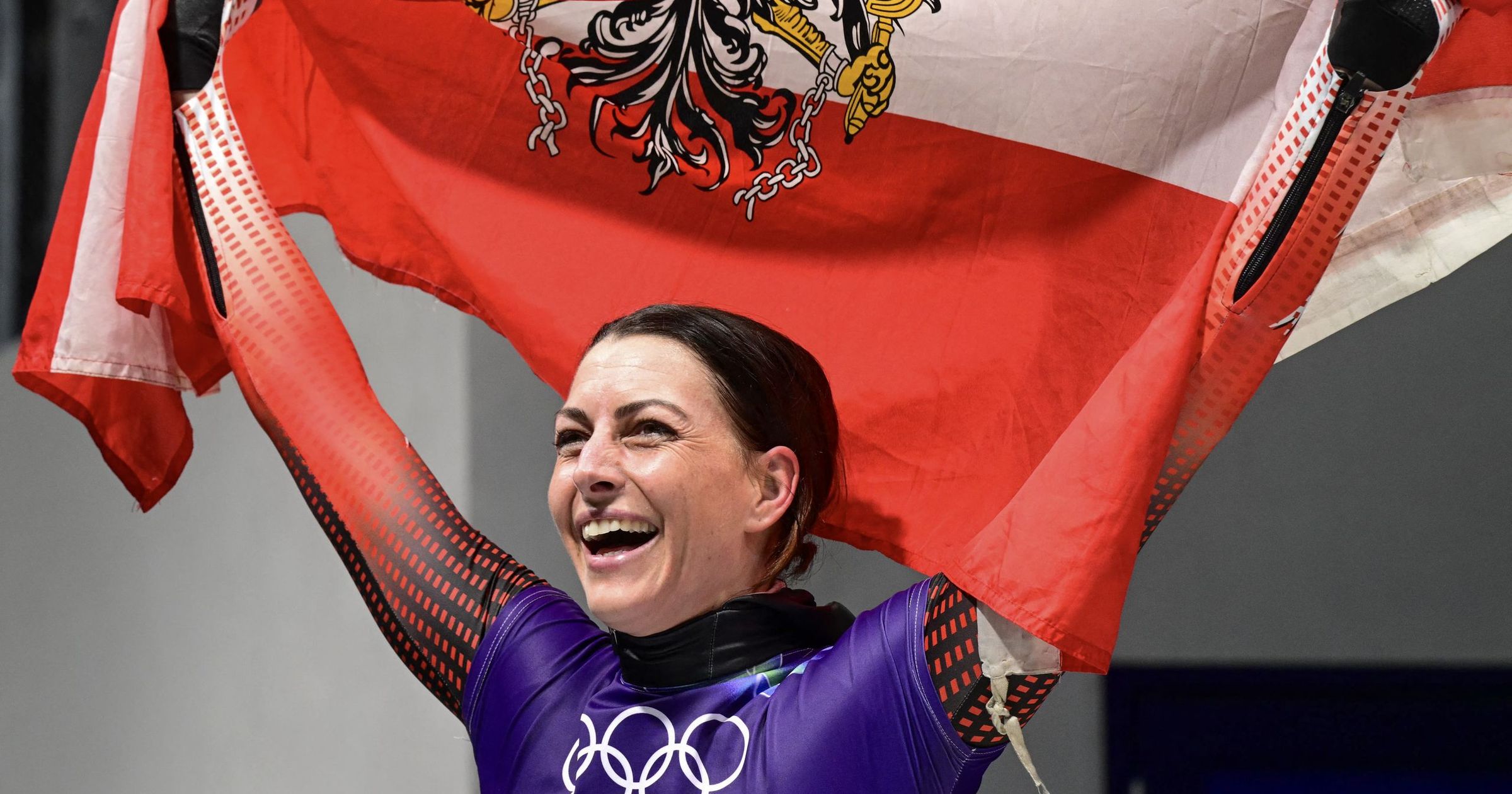 16 évig nem jött a győzelem, de negyedik olimpiáján bajnok lett az osztrák szkeletonos Kép