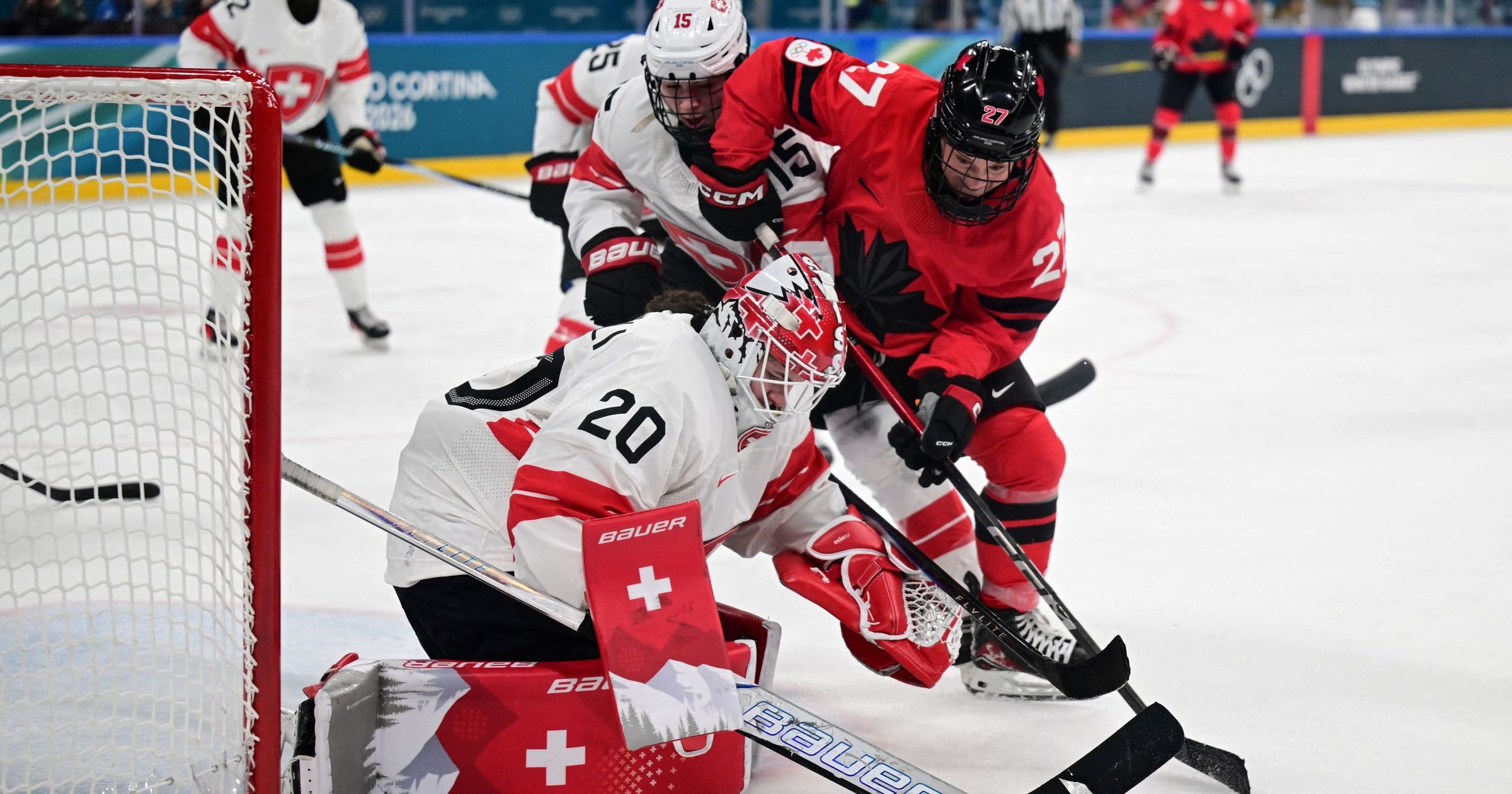 Hősiesen küzdöttek a svájciak, de létrejött a Kanada-USA álomdöntő a női jégkorongtornán Kép