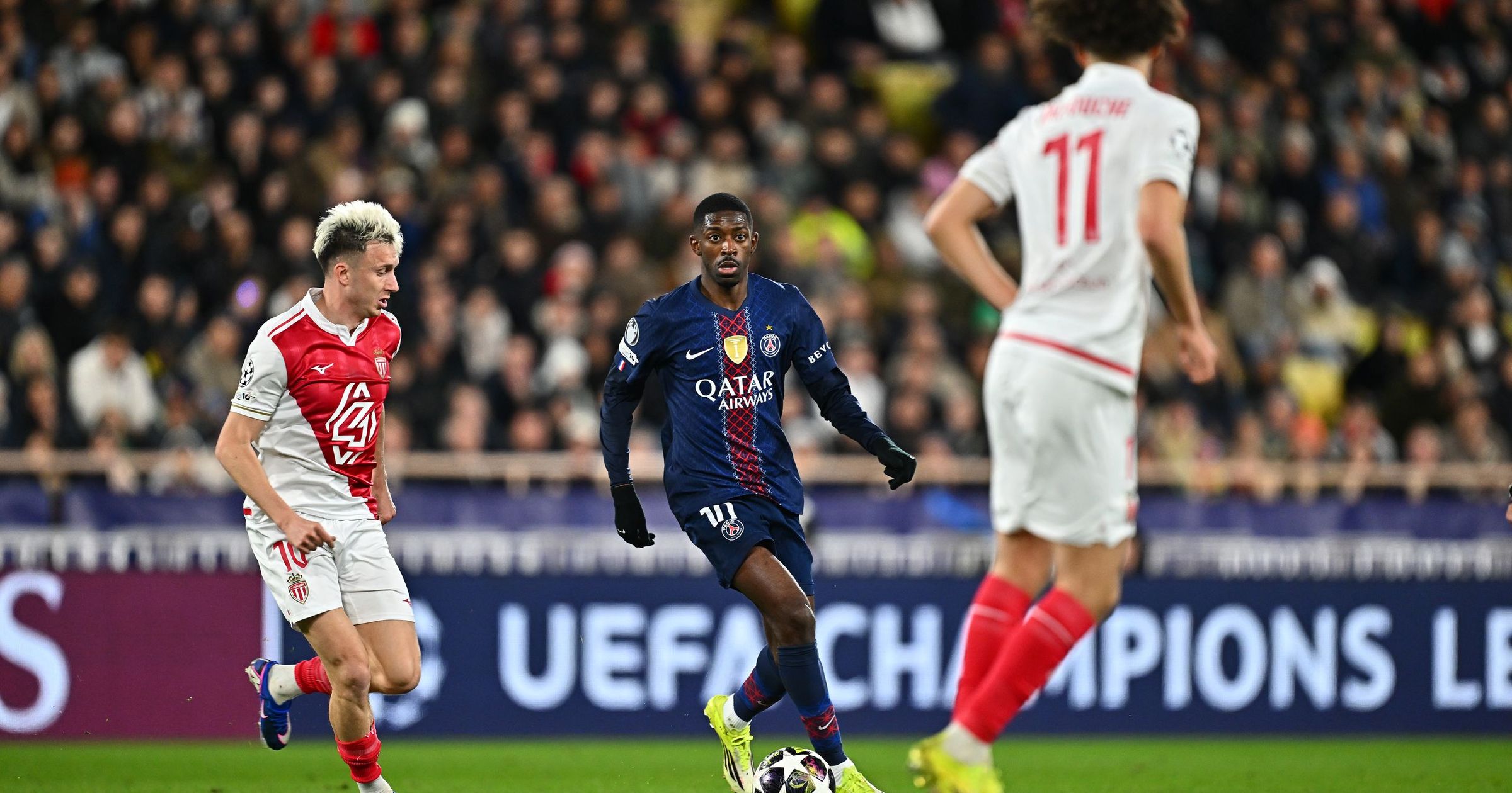 Ligue des champions – Play-off – Monaco – PSG – Dembélé blessé and changed on the coronary heart of a match debut complètement dingue