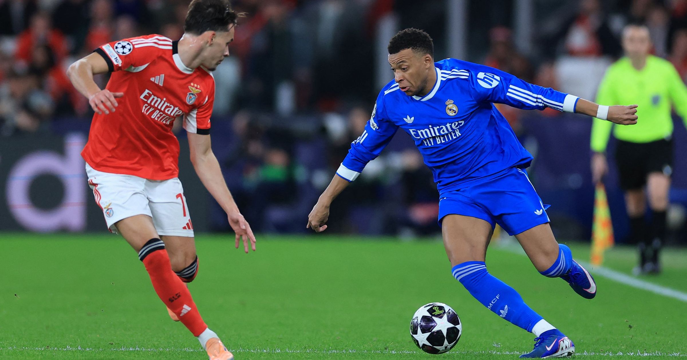 A BL-rekorder Real Madrid a Benficát, a címvédő Paris Saint-Germain pedig az AS Monacót győzte le idegenben a Bajnokok Ligájában  Kép