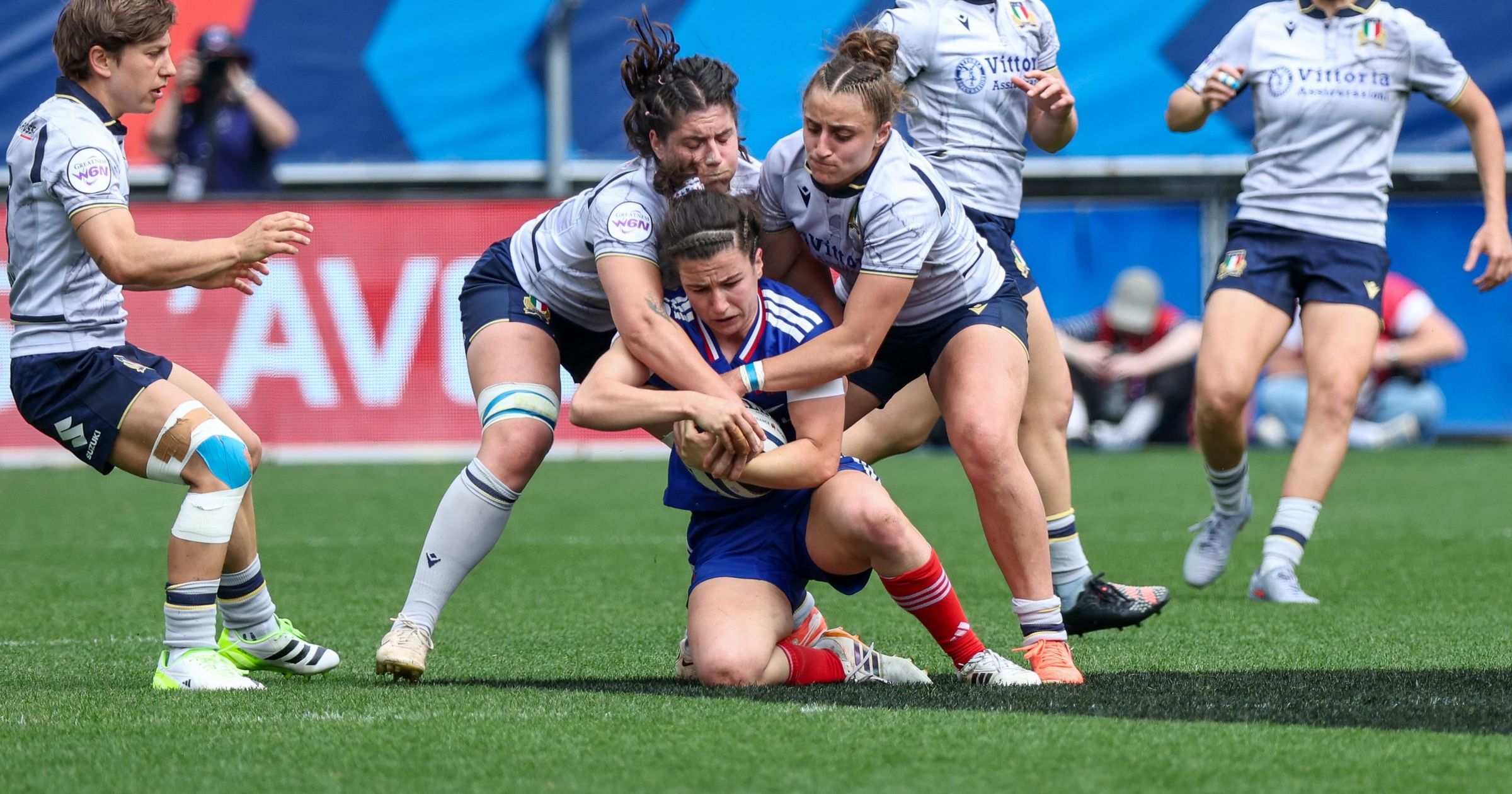 Fin de Tournoi pour Gabrielle Vernier, touchée à l'épaule