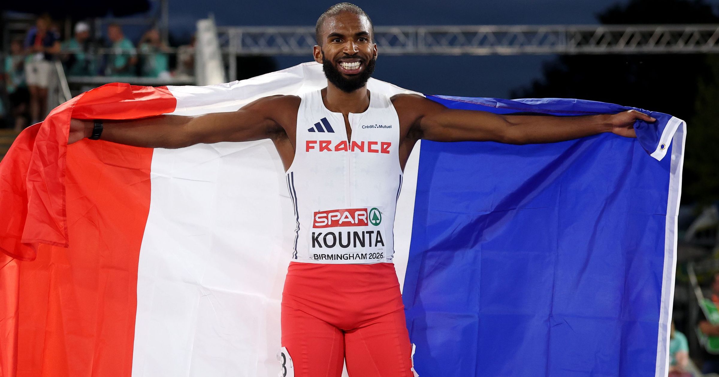 Muhammad Abdallah Kounta Wins Silver in 400m at European Athletics Championships