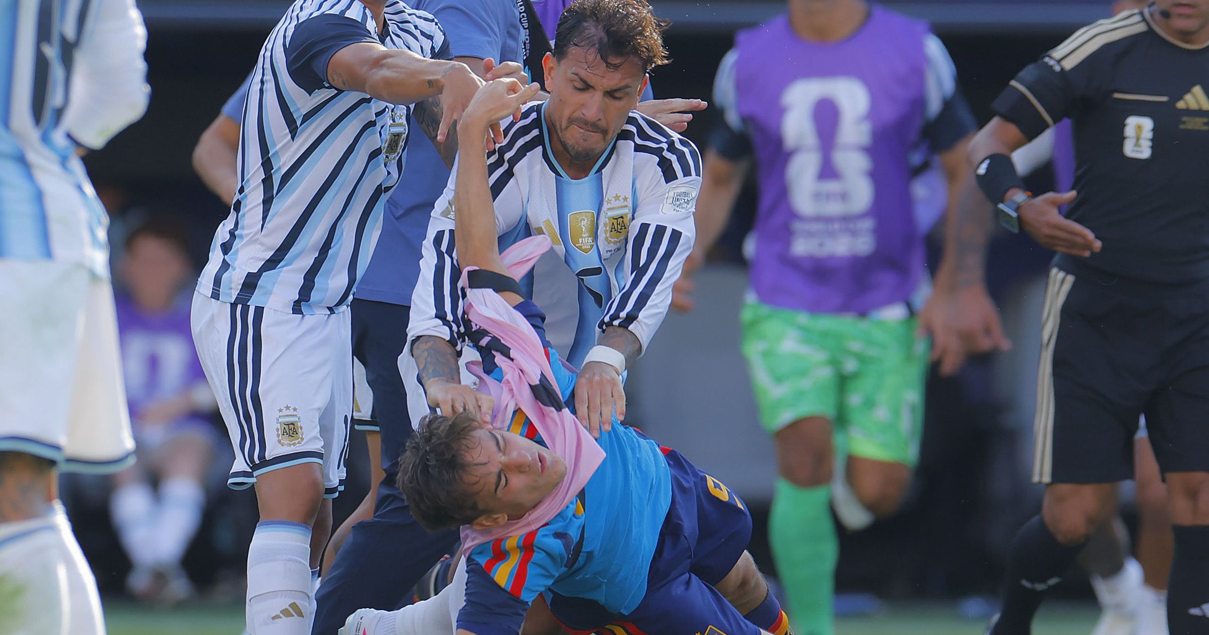 FIFA Suspends Argentina's Leandro Paredes for 10 Matches After World Cup Final Brawl with Gavi