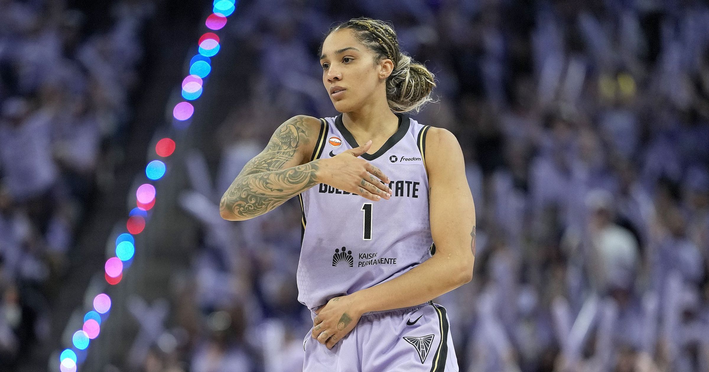 Gabby Williams leads Golden State Valkyries to WNBA finals