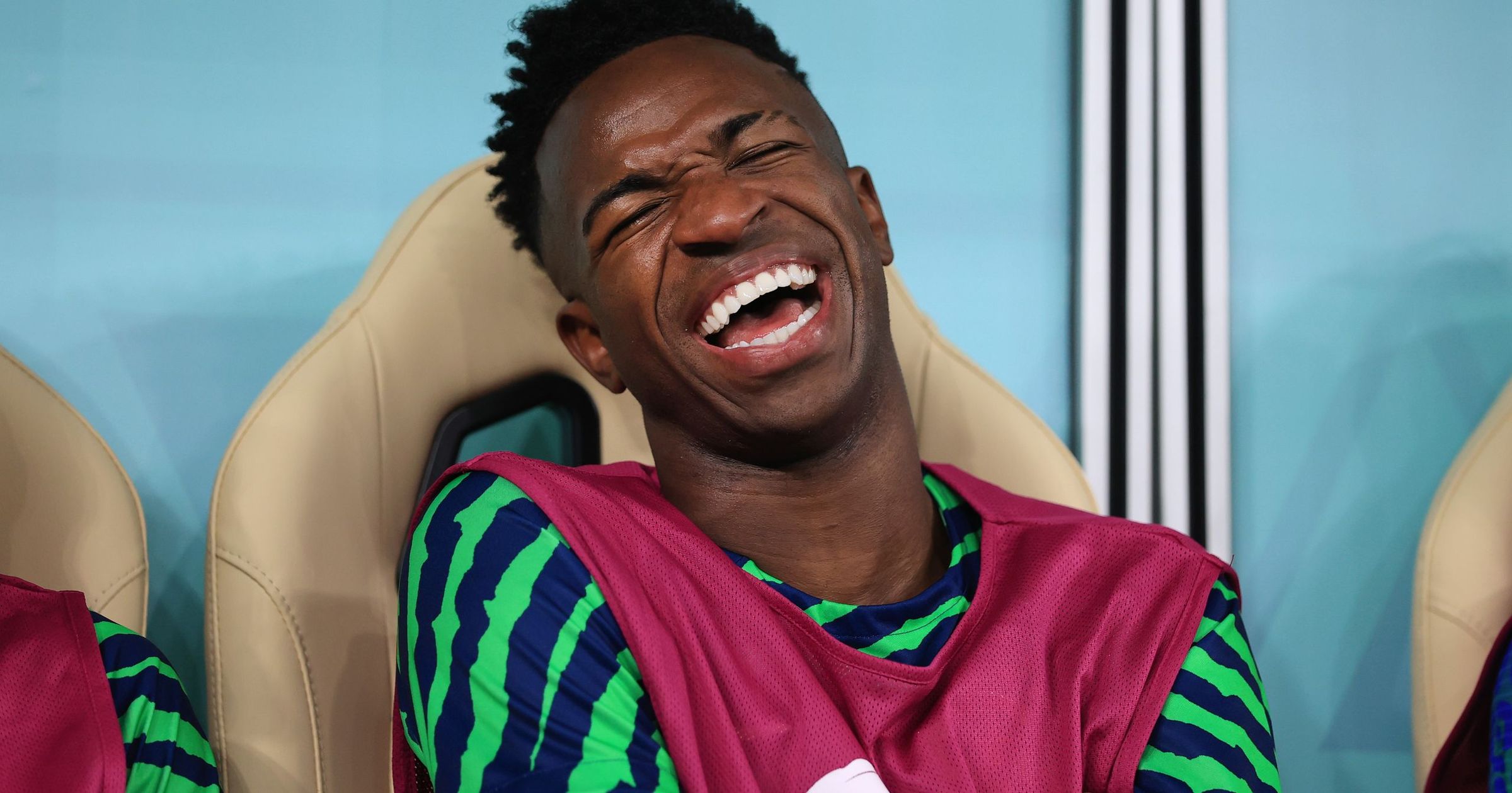 Vinicius Jr nu s-a putut abţine. 