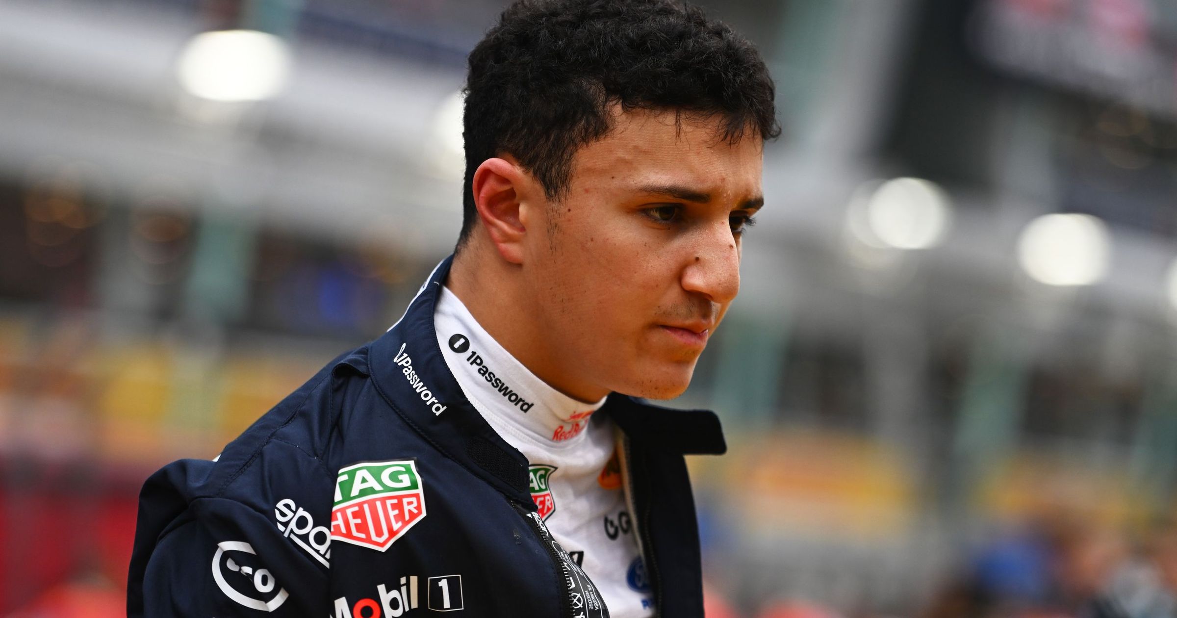 Isack Hadjar erlebt beim GP der USA in Austin Probleme im Red Bull ...