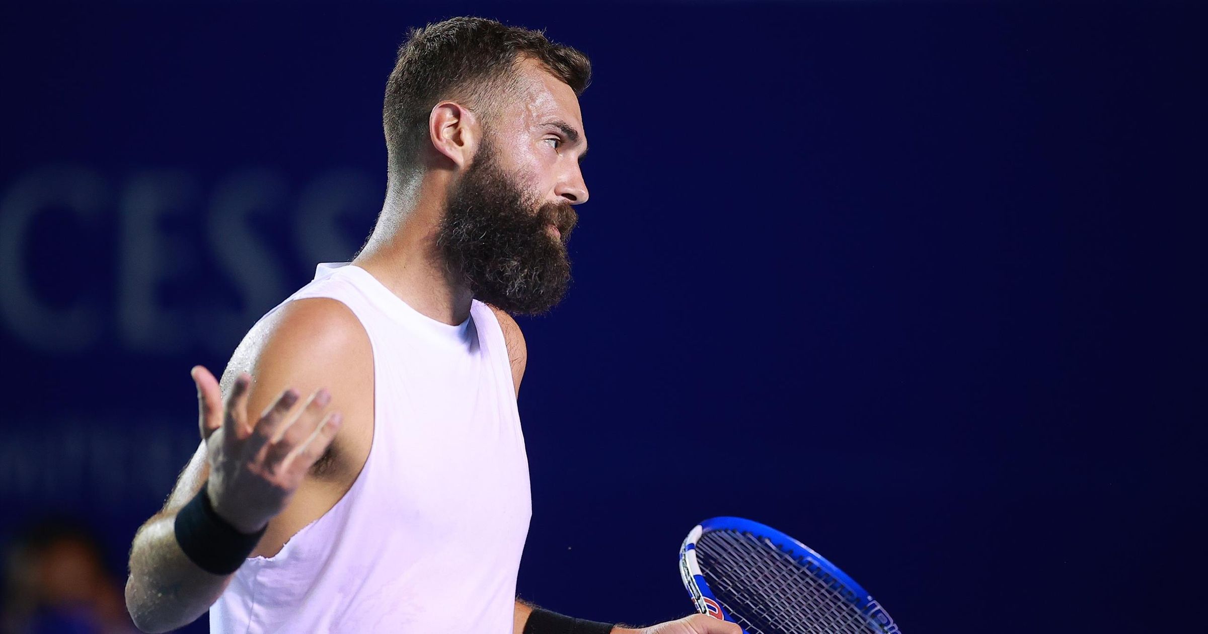 Polo lacoste tennis benoit paire top