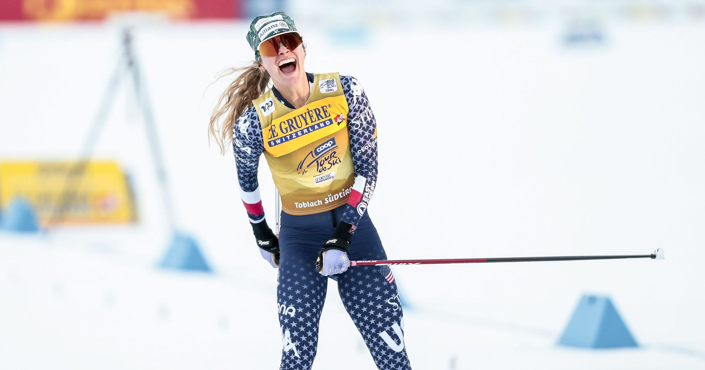 Jessica Diggins i Johannes Klaebo najlepsi w sprincie techniką dowoloną