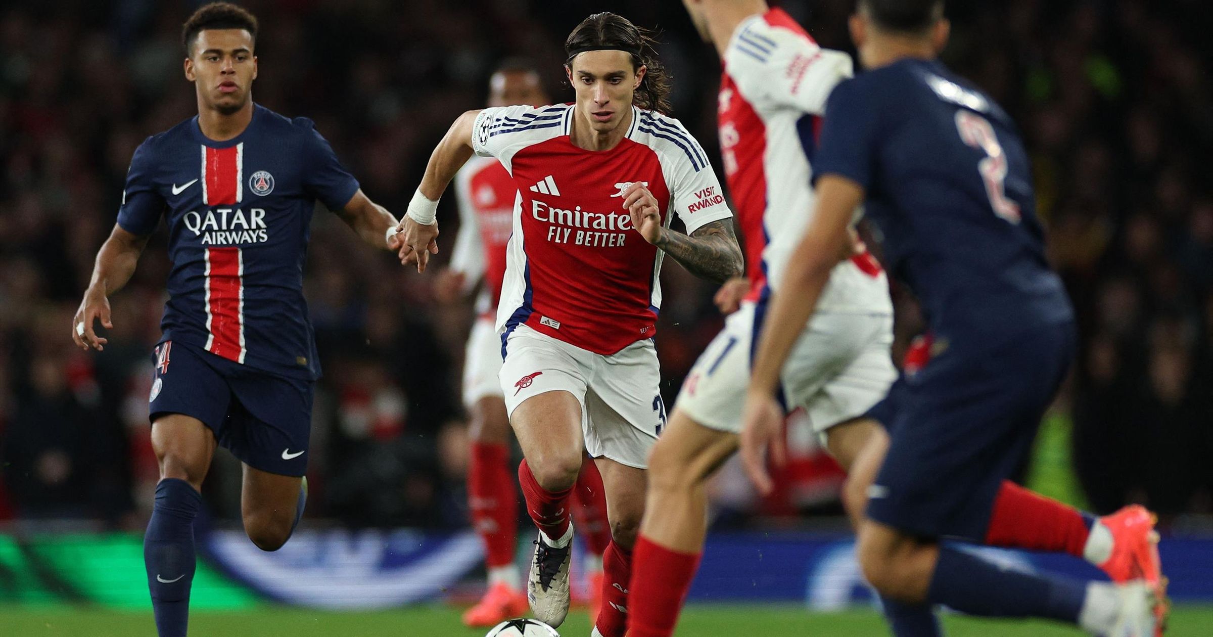 Ødegaard kiesése után Calafiori és Trossard remeklésével az Arsenal bal oldala erősödött meg