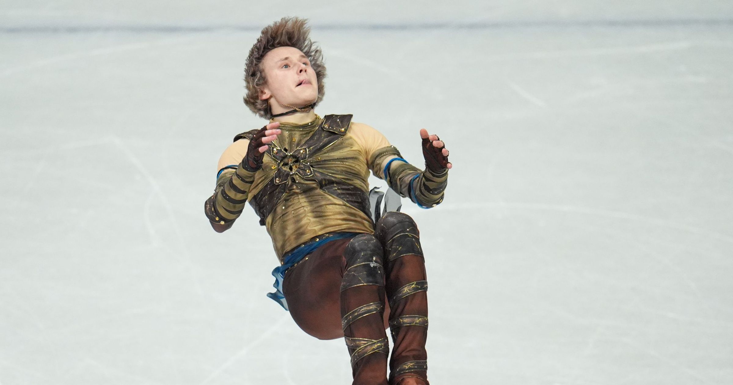 A címvédő Egyesült Államok Japán és Olaszország előtt vezeti a műkorcsolyázók csapatversenyét a téli olimpián Kép