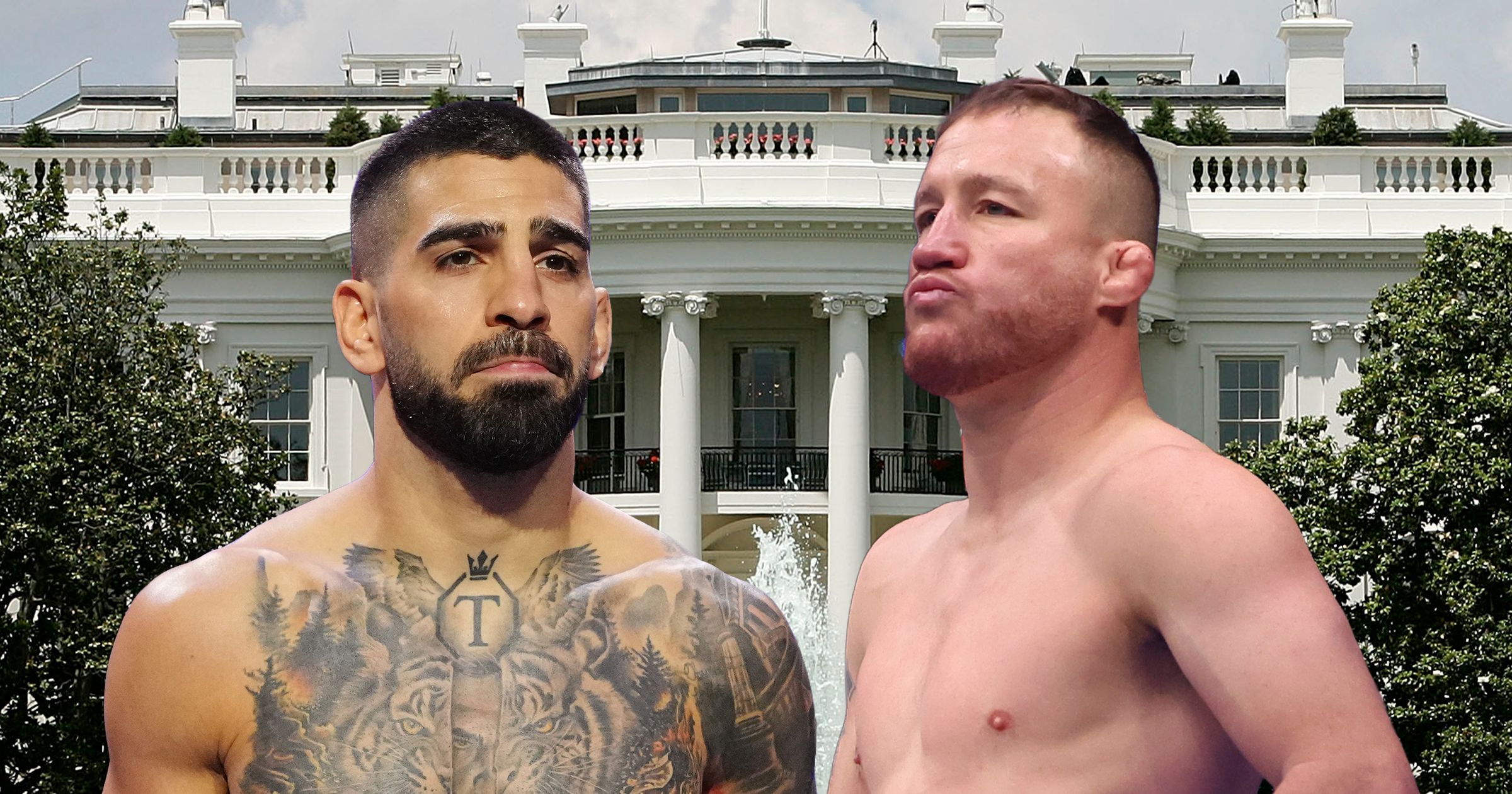 Horario y dónde ver en televisión el estelar entre Ilia Topuria y Justin Gaethje en UFC Casa Blanca