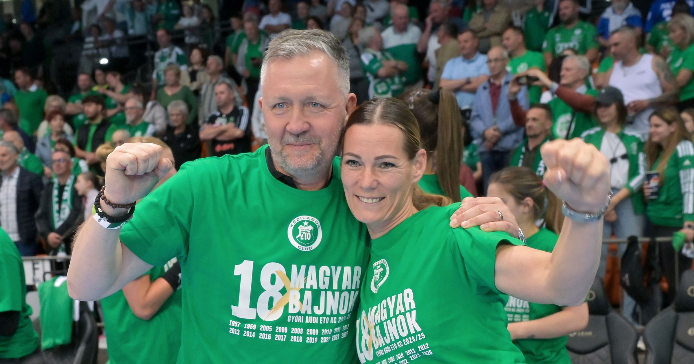 A Győr vezetőedzője élete legnagyszerűbb napjáról beszélt a bajnoki cím megszerzése után