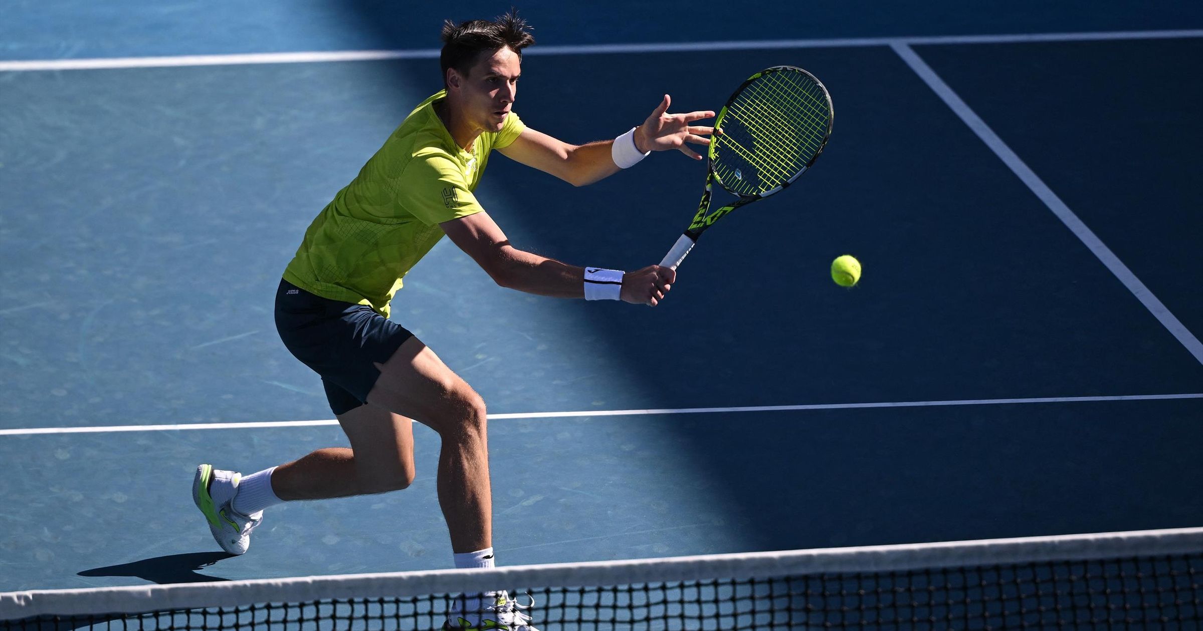 Marozsán Fábián három villámgyors röptével szórakoztatta Tiafoe-t, és el is vette az adogatását