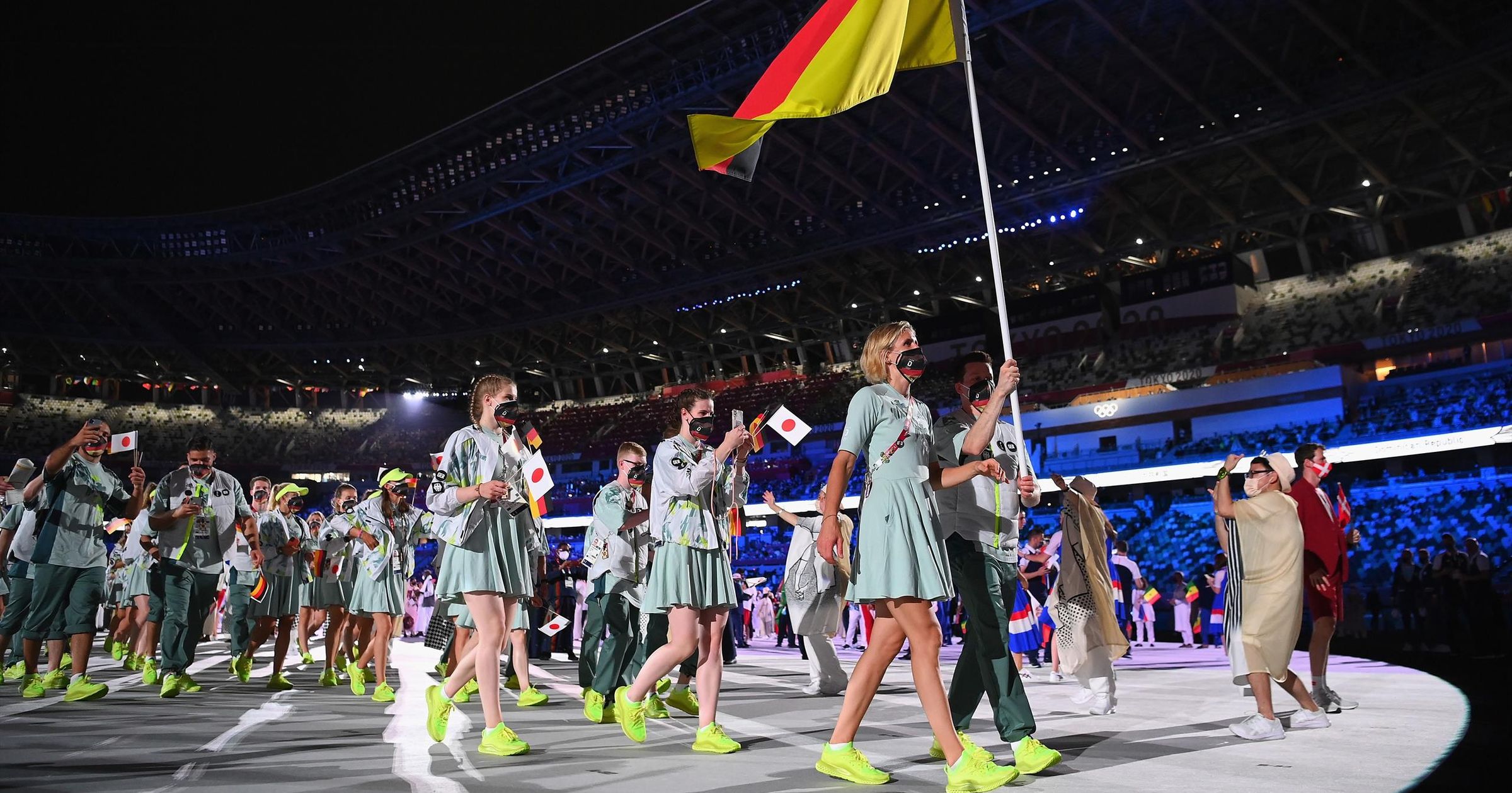 Olympia 2021 Adidas verteidigt Design des deutschen Outfits bei der Eroffnungsfeier in Tokio nach Kritik Eurosport