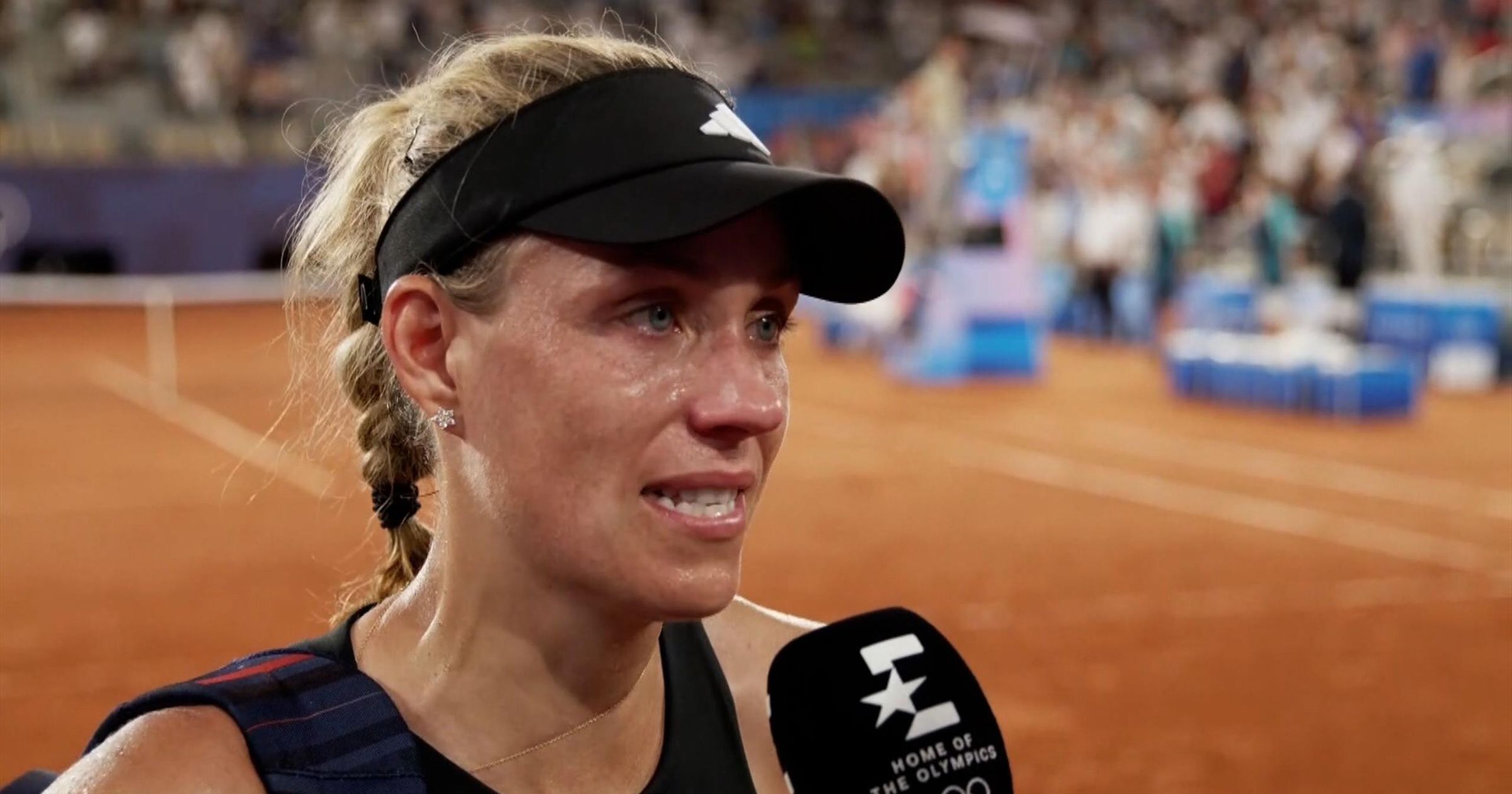 Olympia 2024 Kerber in Tränen nach Karriereende "Besser hätte man sich kein letztes Spiel