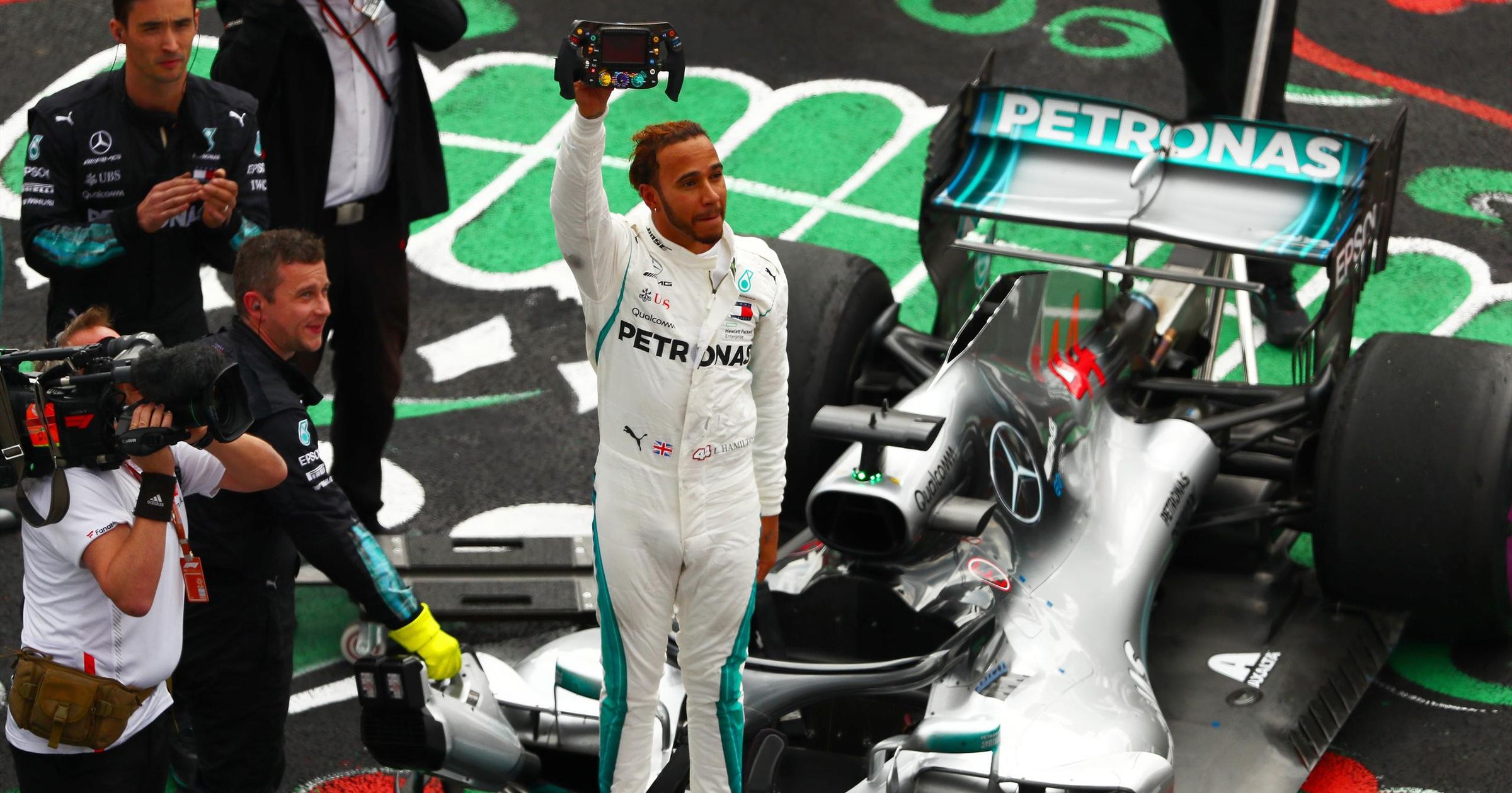 GP du Mexique Lewis Hamilton sacre champion du monde Max Verstappen remporte la course Eurosport