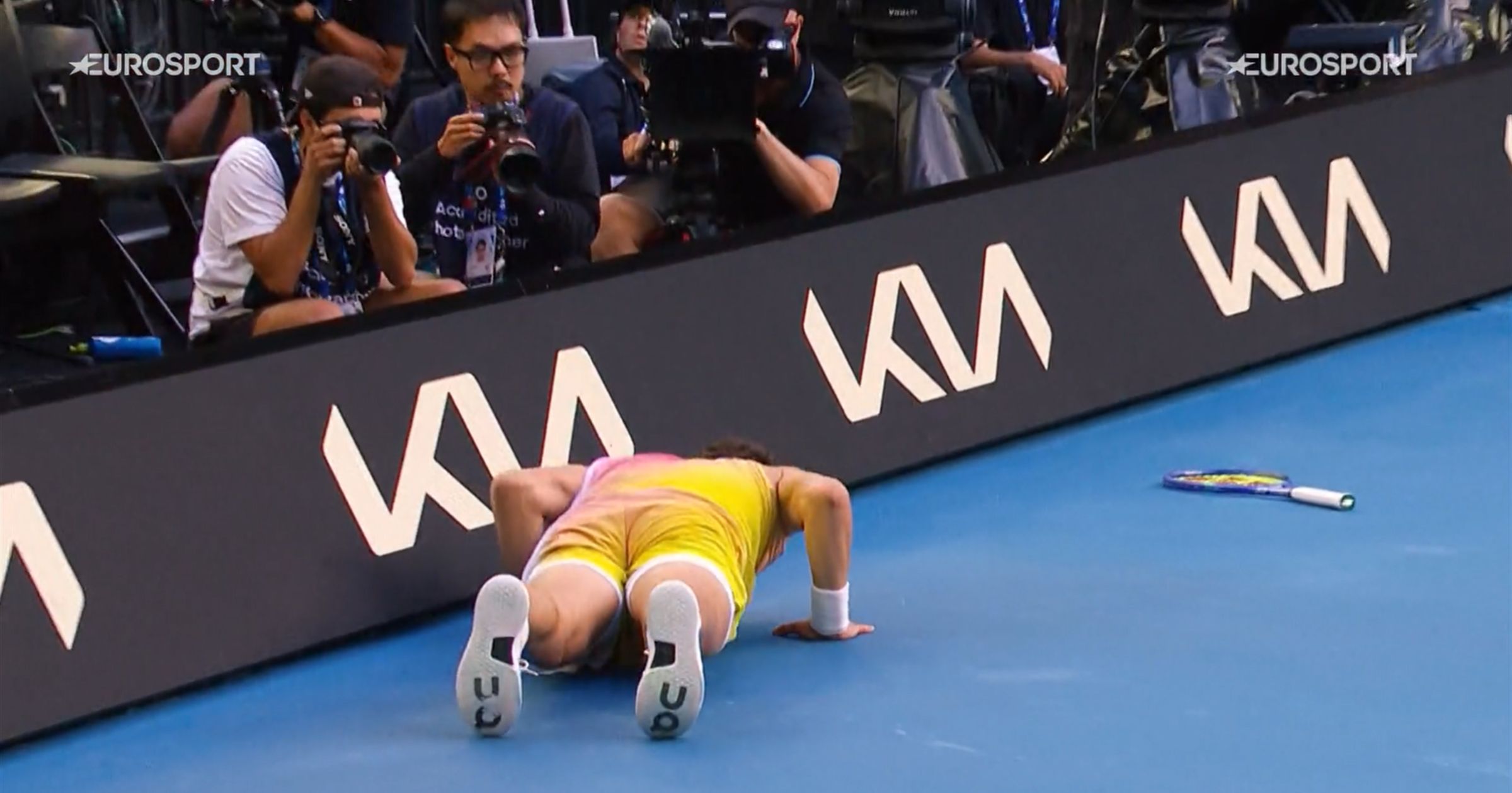 Bakik, tánc és sok nevetés - Az idei Australian Open legviccesebb jelentei egy videóban