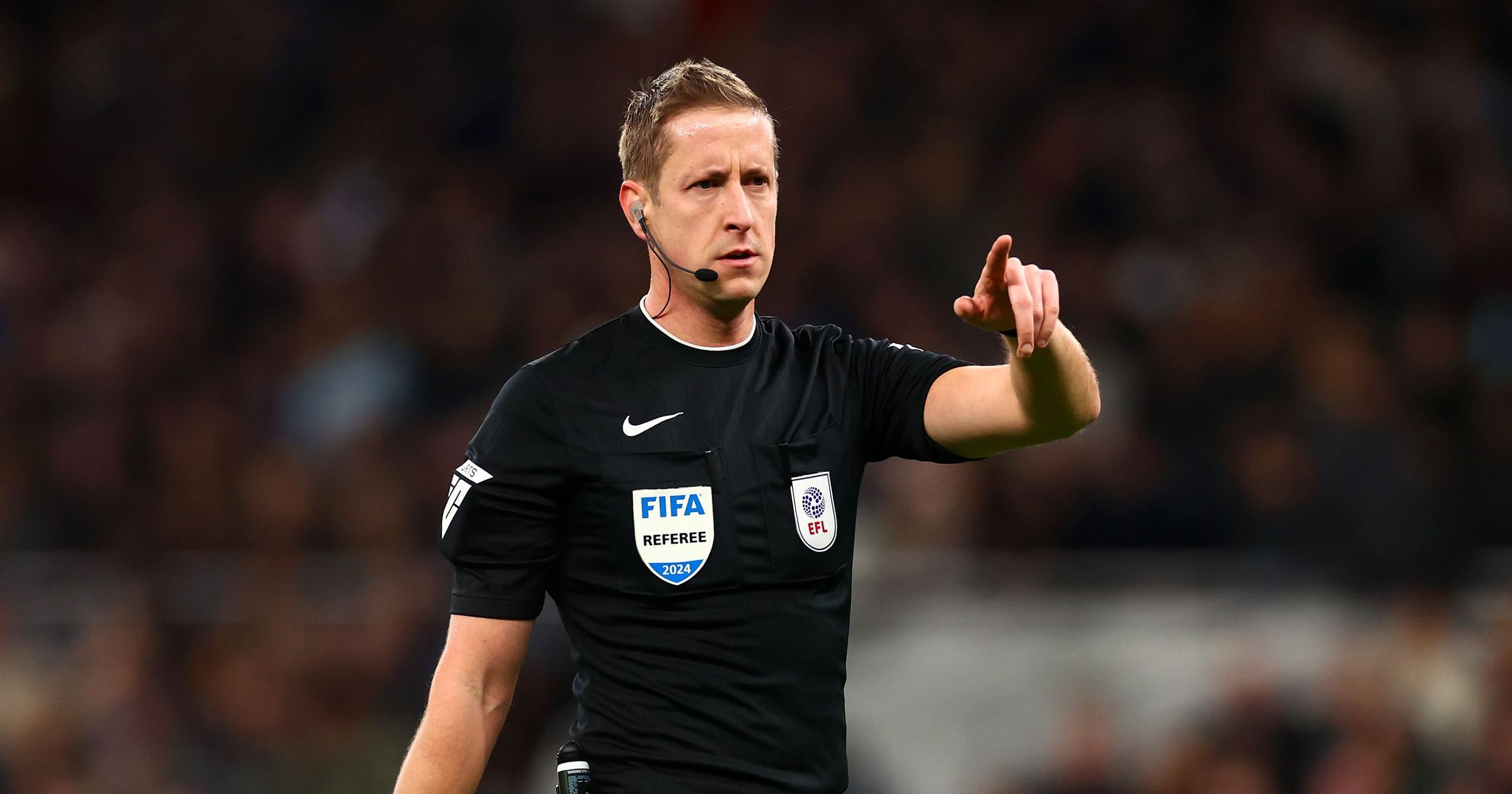 Carabao Cup VAR decisions to be announced by referees in stadiums