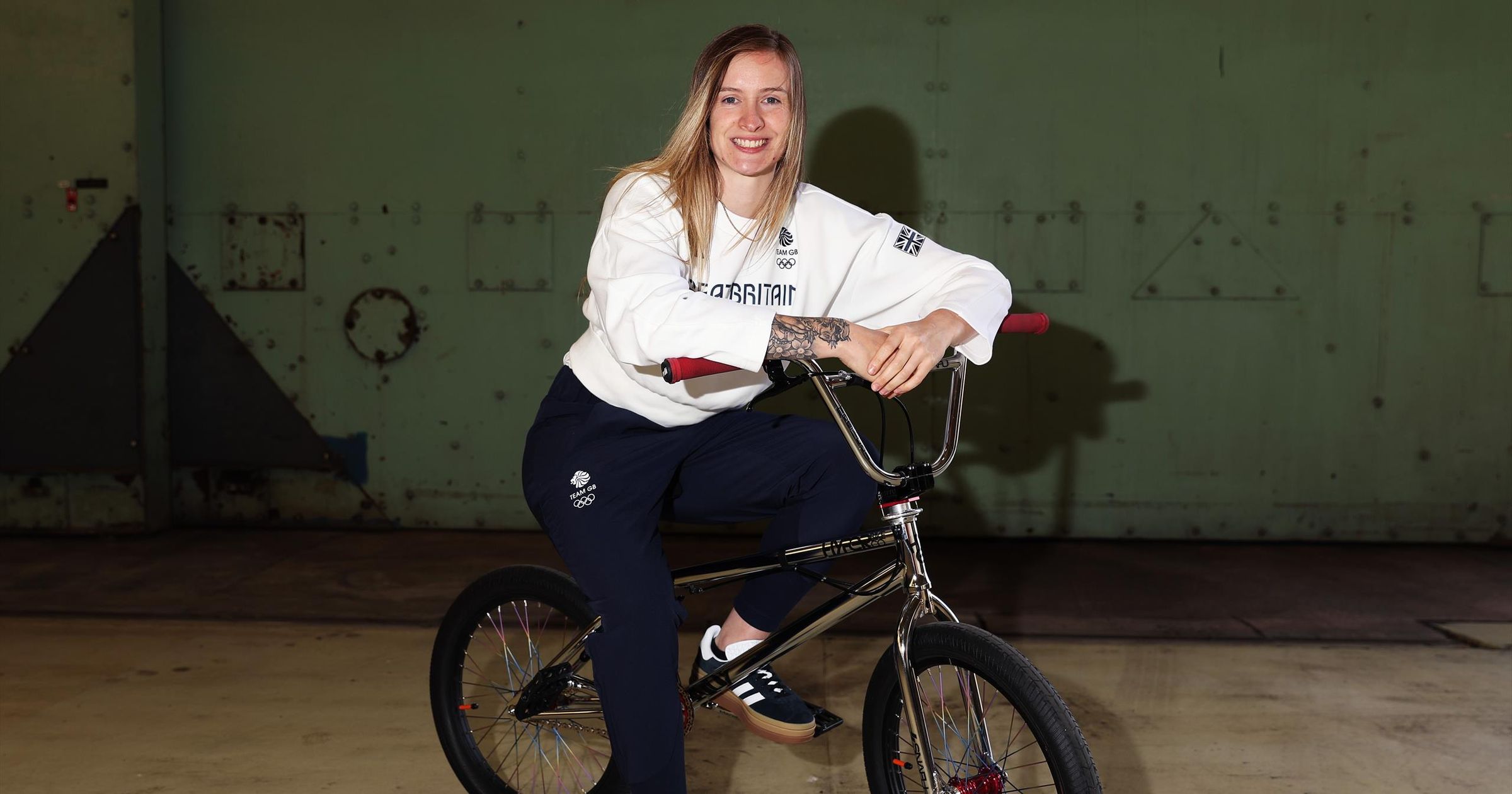 Paris 2024 Team GB's BMX freestyle Olympic champion Charlotte
