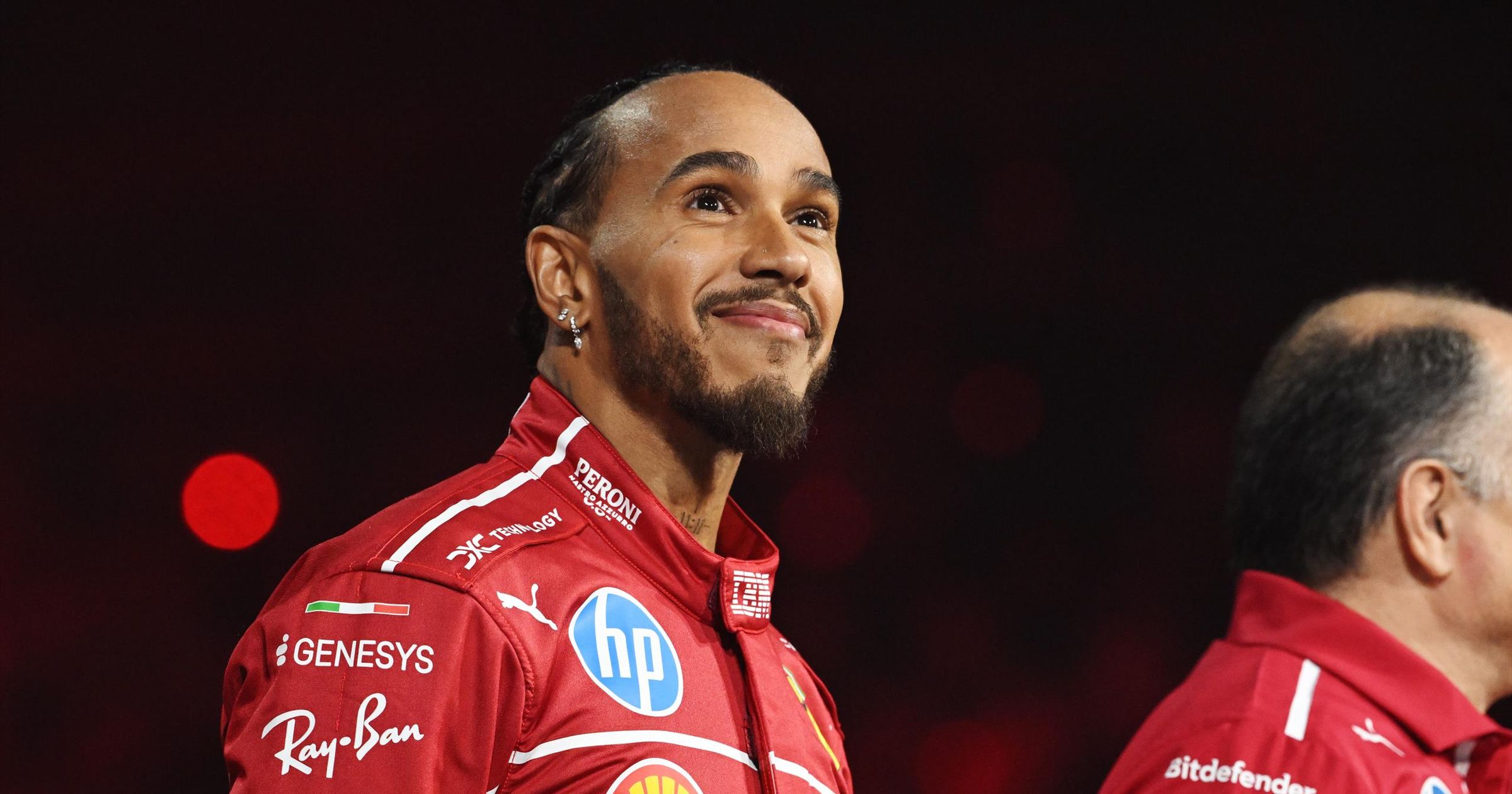 Lewis Hamilton freut sich auf seine Zeit in Ferrari-Rot: 