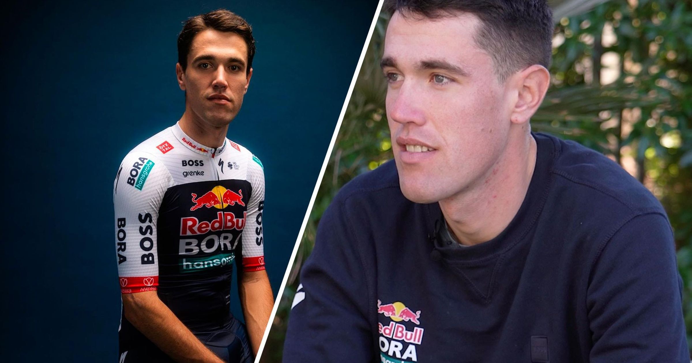 Lazkano ya habla como miembro de Red Bull-BORA en exclusiva a Eurosport: "Contra Pogacar, un uno contra uno no sirve" - Ciclismo vídeo - Eurosport