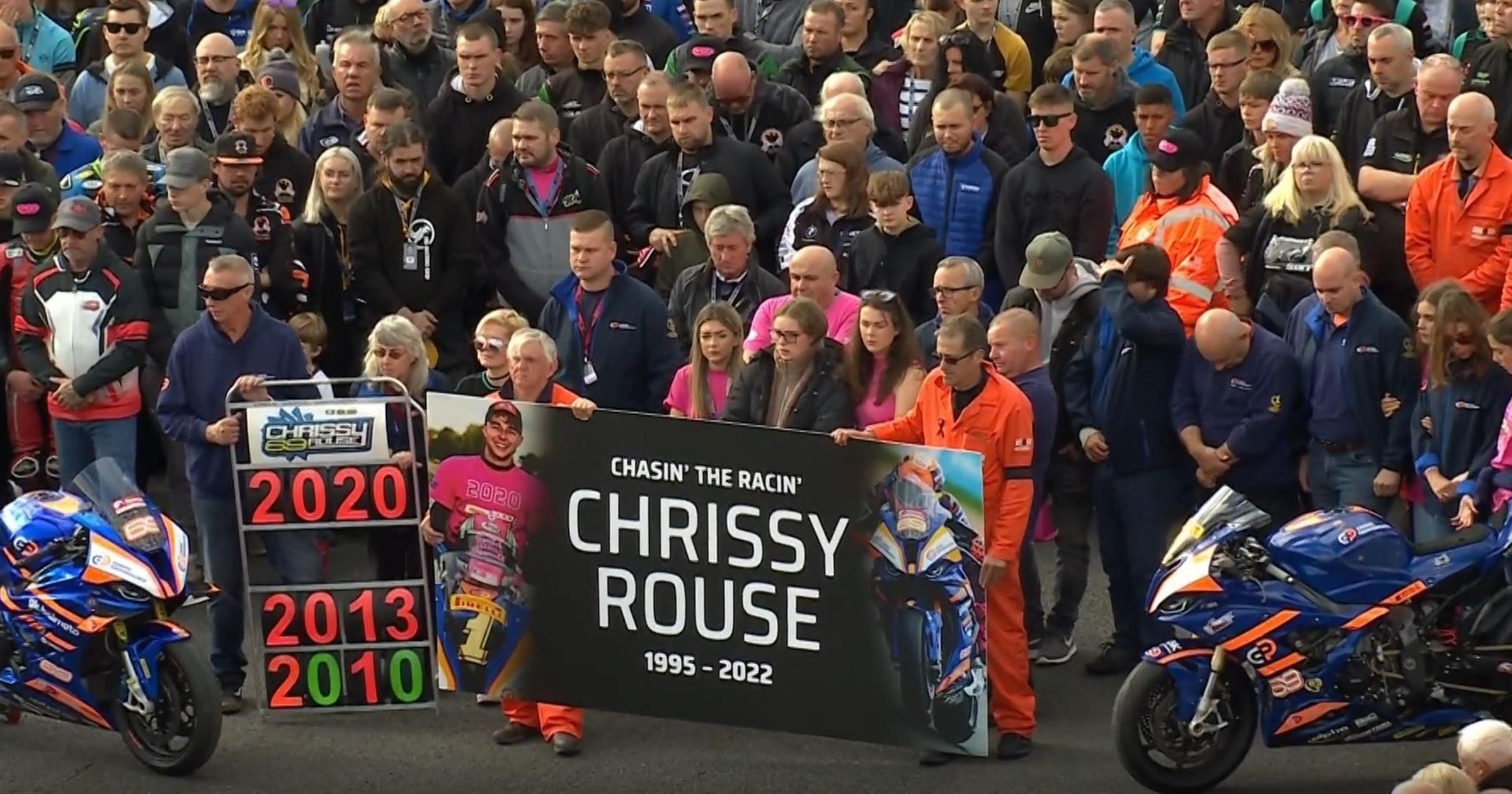 Chrissy Rouse: Donington Park gedenkt tödlich verunglücktem Superbike ...