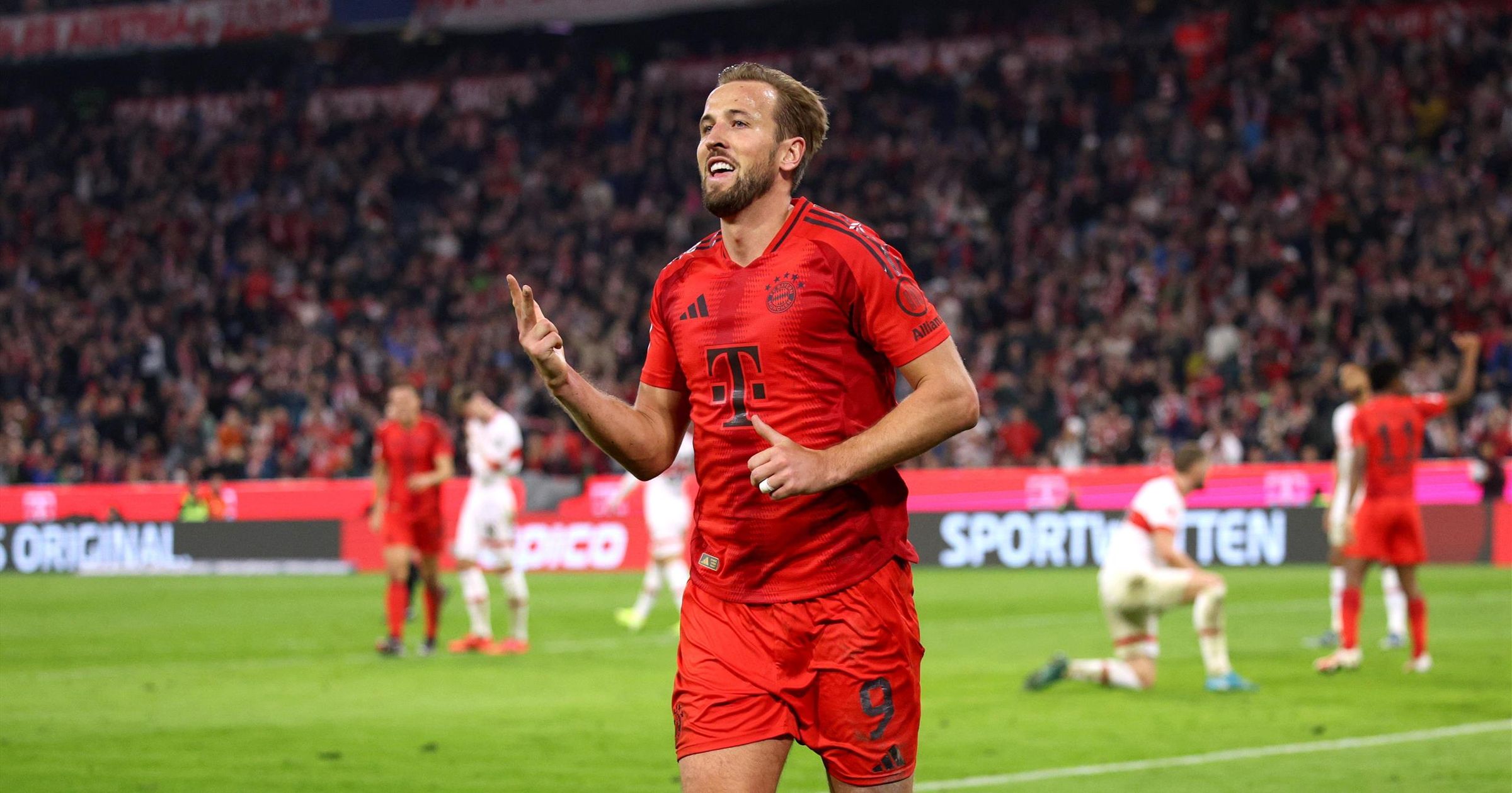 Bayern Munich 4-0 Stuttgart - Harry Kane hat-trick fires Die Roten to win  in Bundesliga clash - Eurosport
