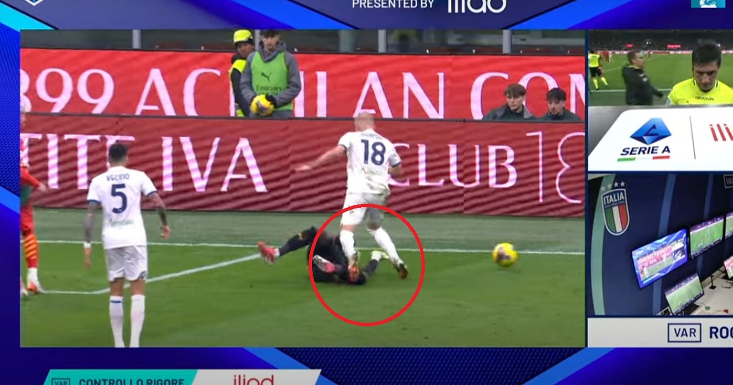 Rosso a Pavlovic, rigore Maignan-Isaksen: quanti dubbi in Milan-Lazio. La moviola
