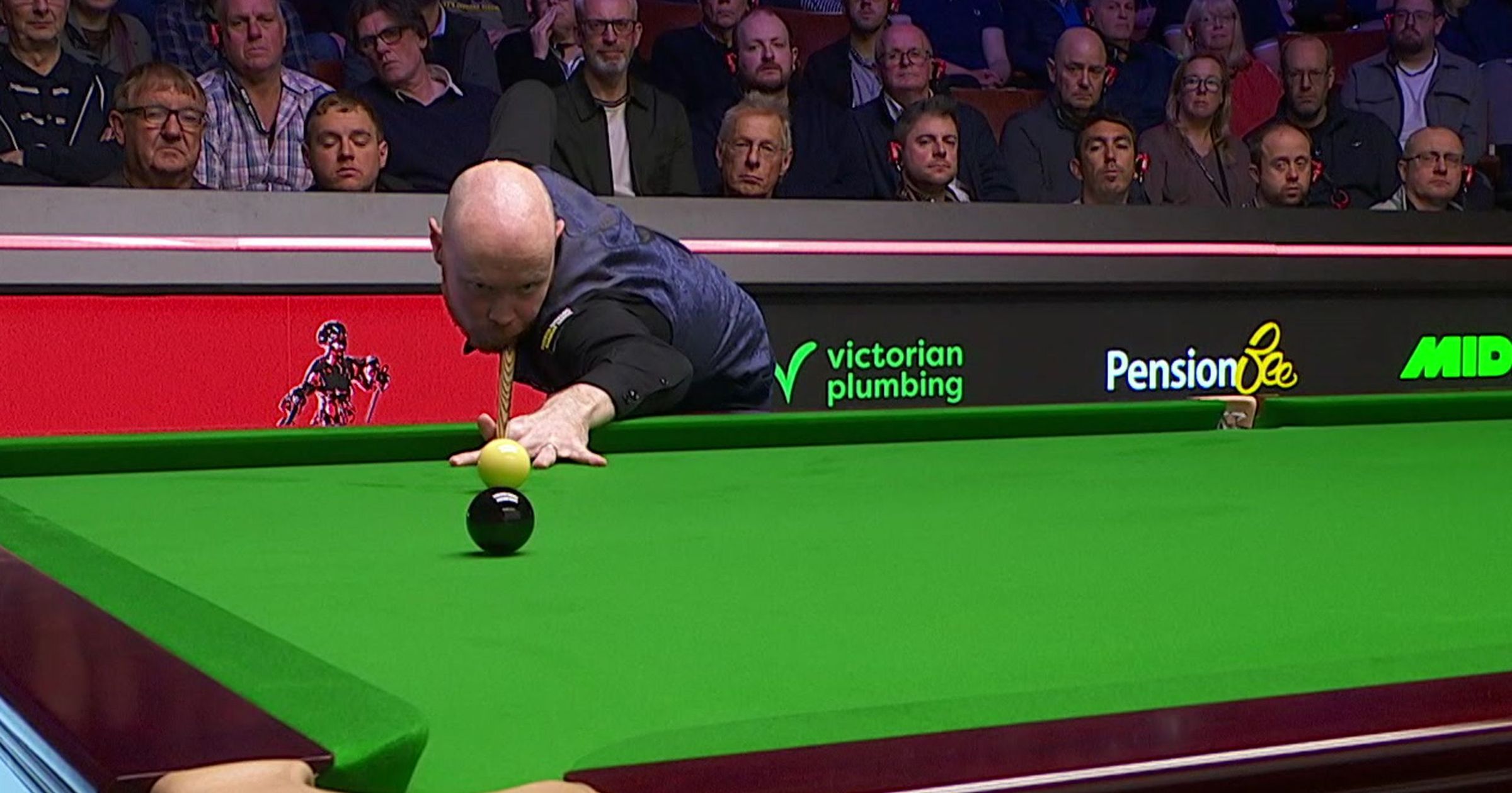 Snooker-WM: Gary Wilson gelingt 139er-Century gegen Judd Trump ...