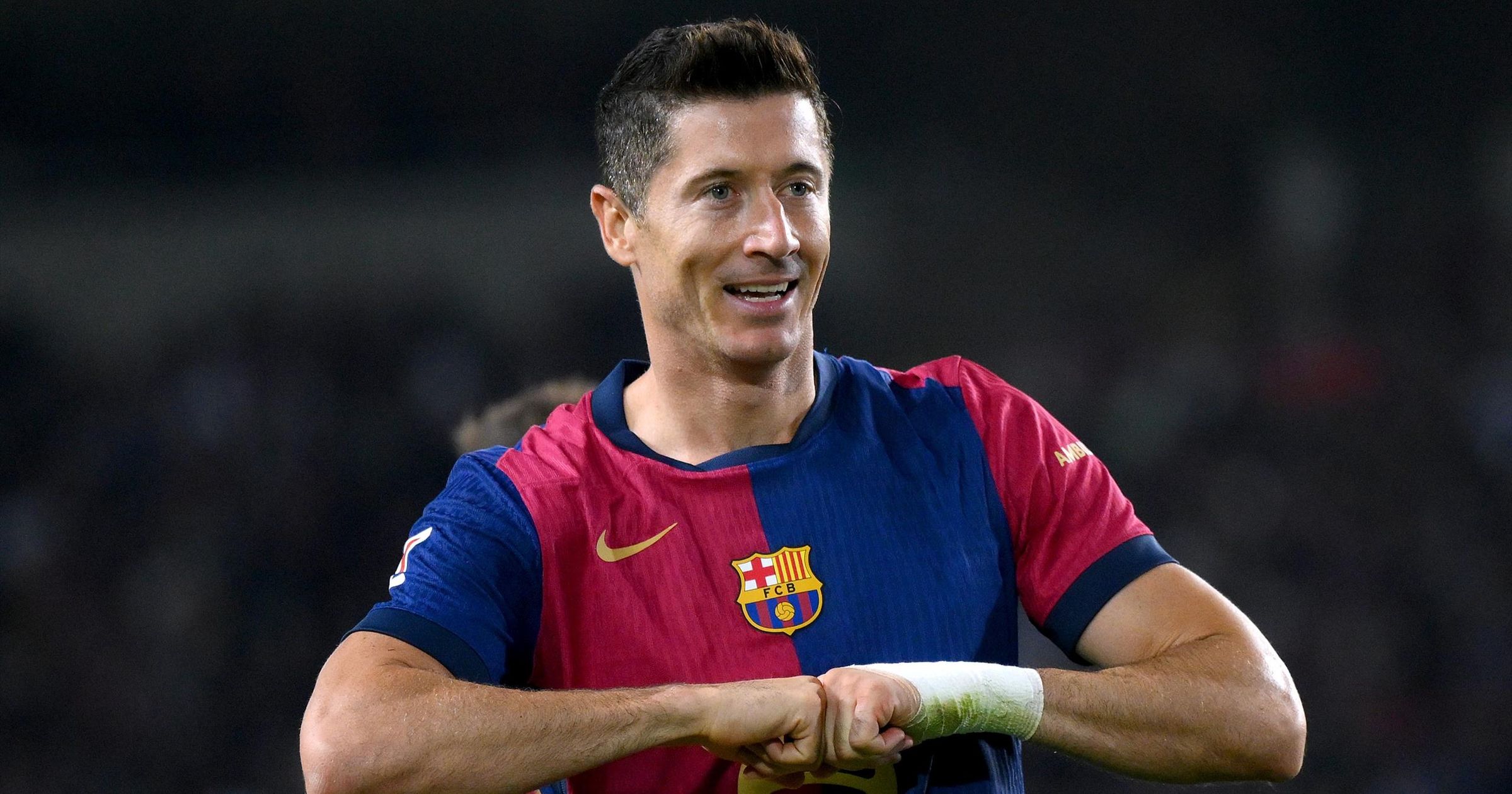 Lewandowski góljával győzött a Barcelona