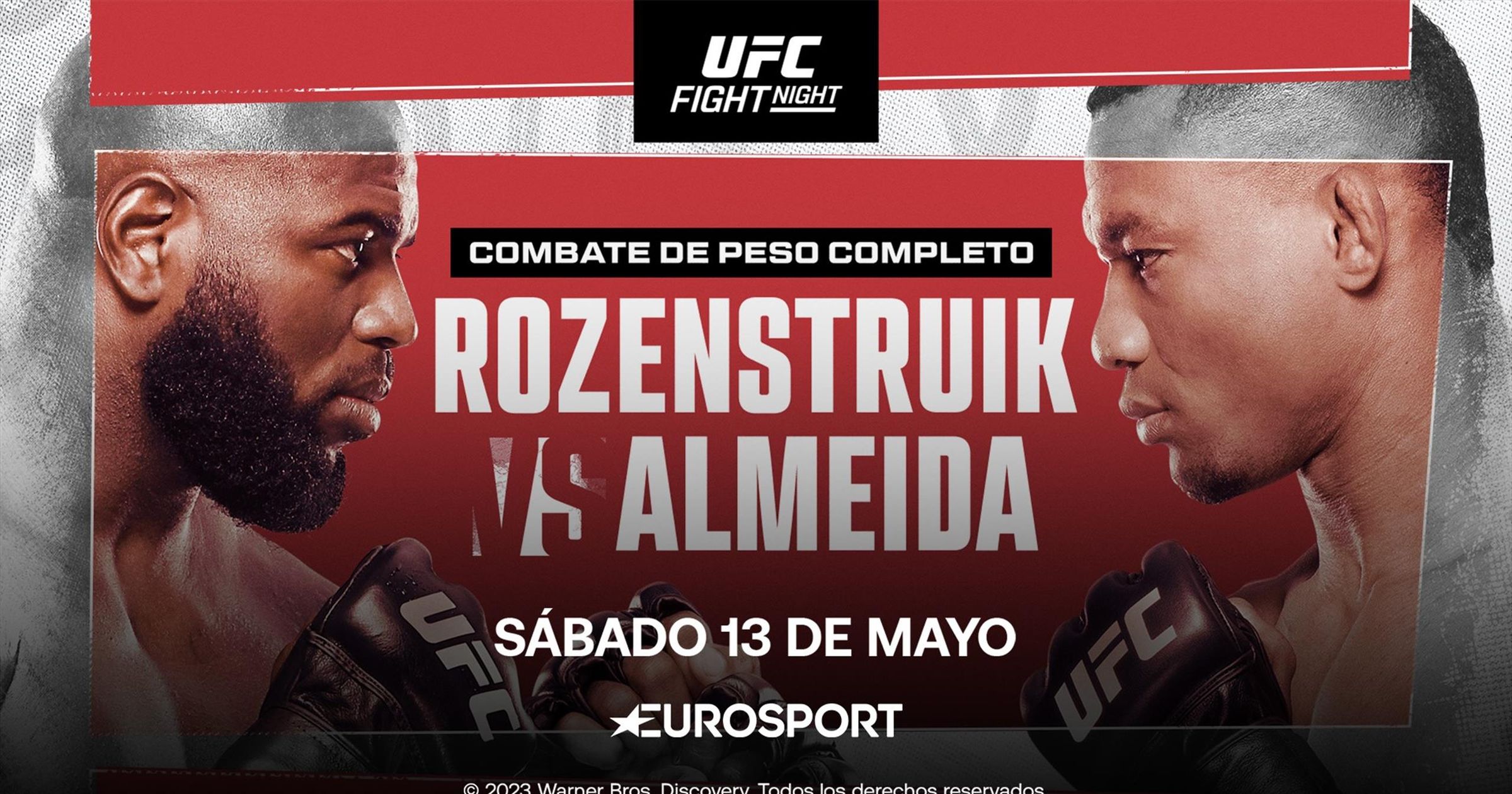 UFC Fight Night Charlotte, Rozenstruik vs Almeida: Horario y cómo ver ...