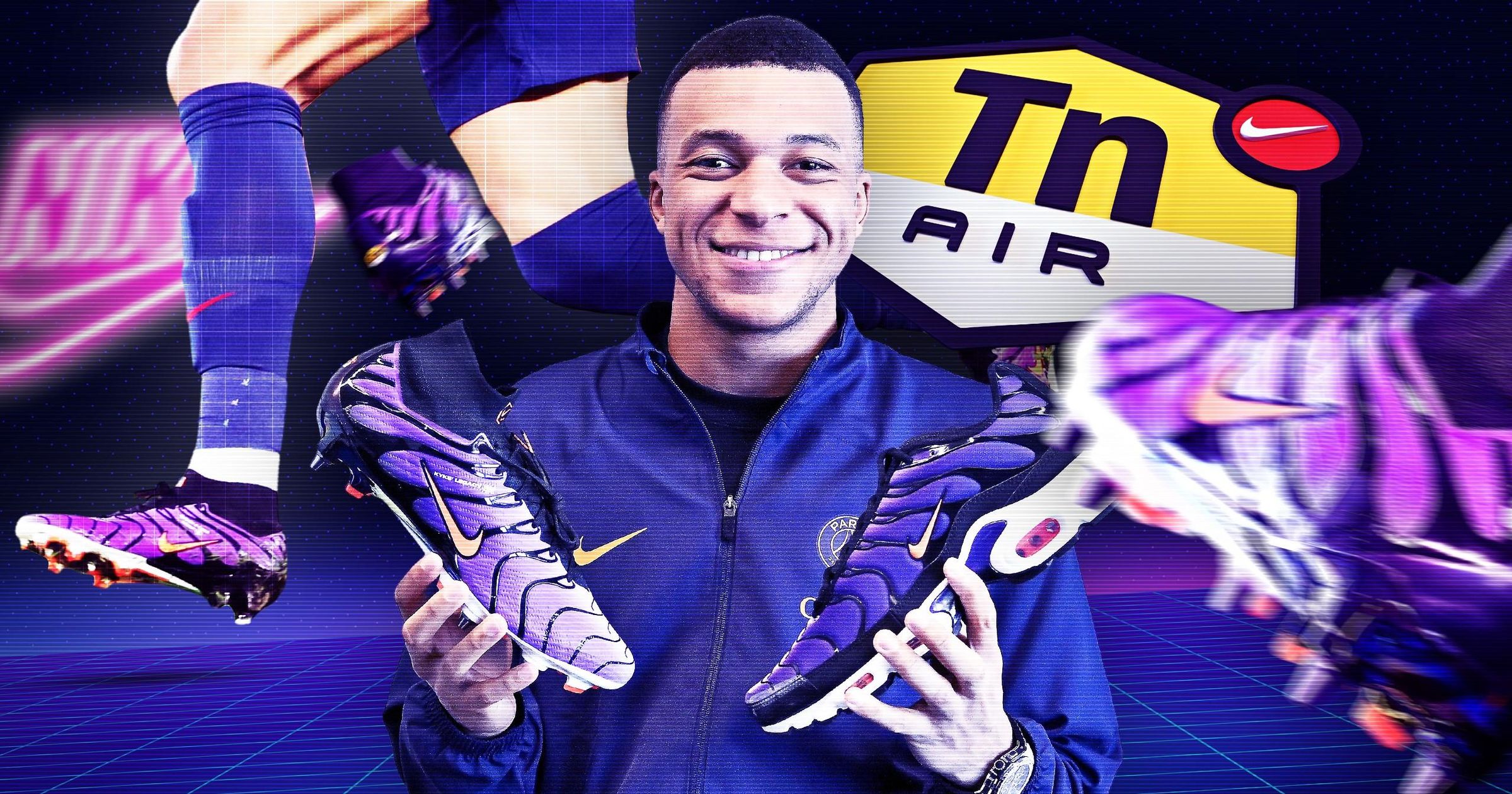 Nouvelle chaussure de mbappe hot sale
