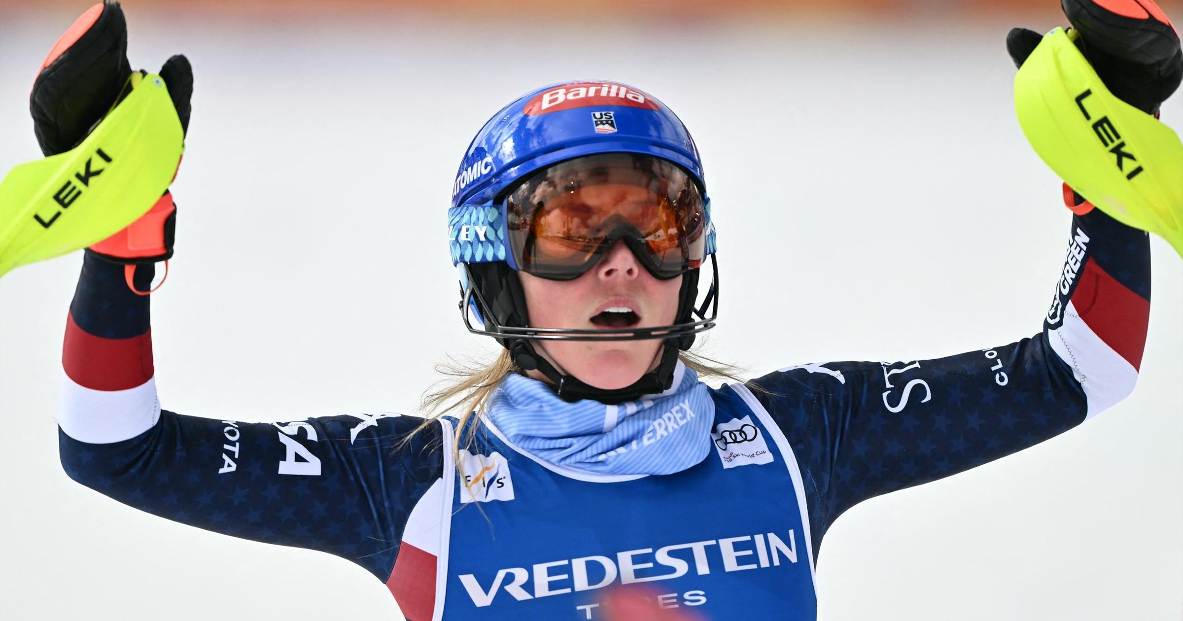Shiffrin 100: nagy menettel szerezte meg a történelmi győzelmet az amerikai síző