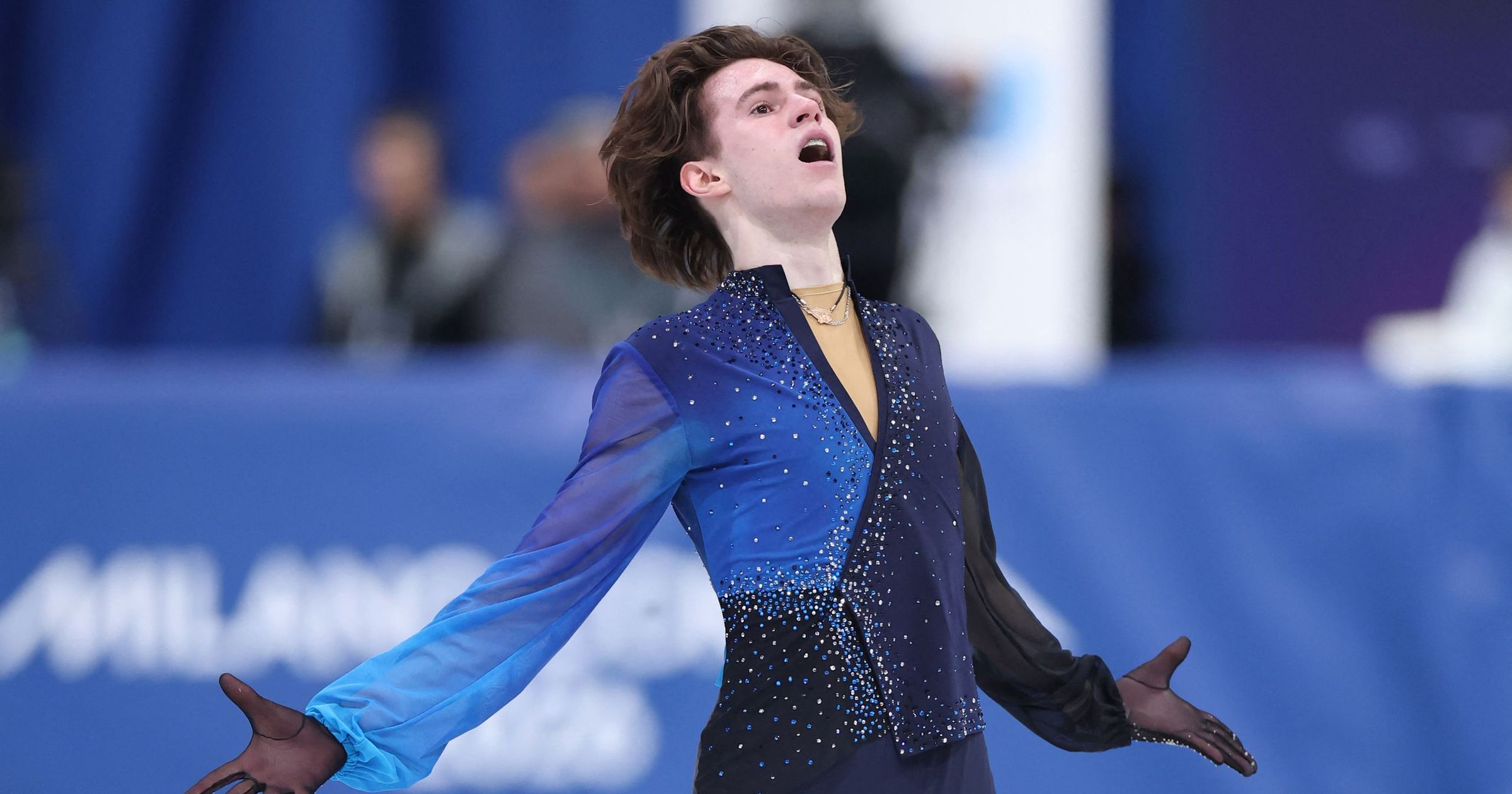 Ilia Malinin pokolian elszúrta a kűrjét, hatalmas meglepetés a téli olimpián, egy kazah srác, Mikhail Shaidorov nyerte az olimpiát Kép