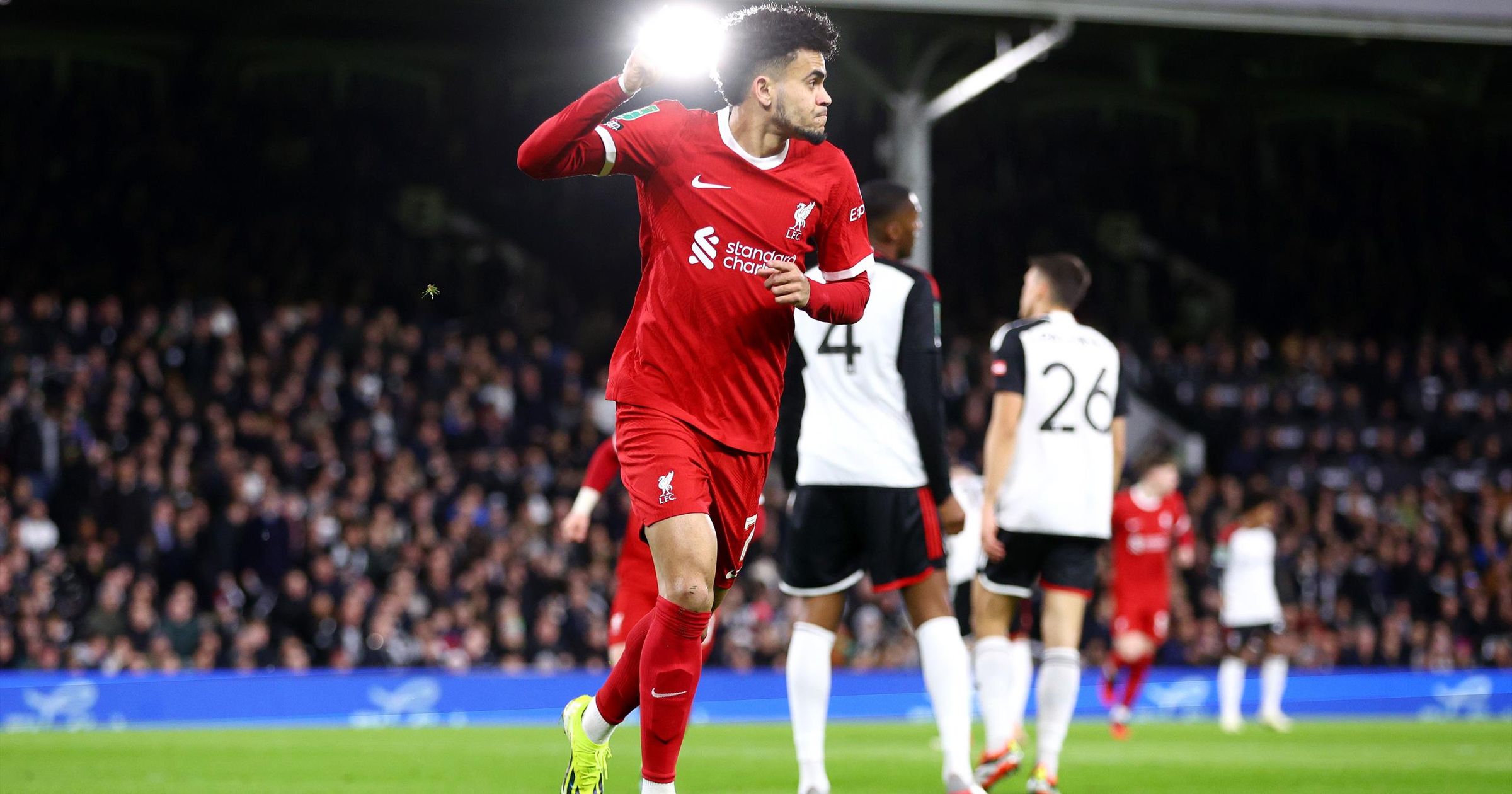 Fulham 1 1 Liverpool Reds hold on to secure aggregate win and reach League Cup final Eurosport