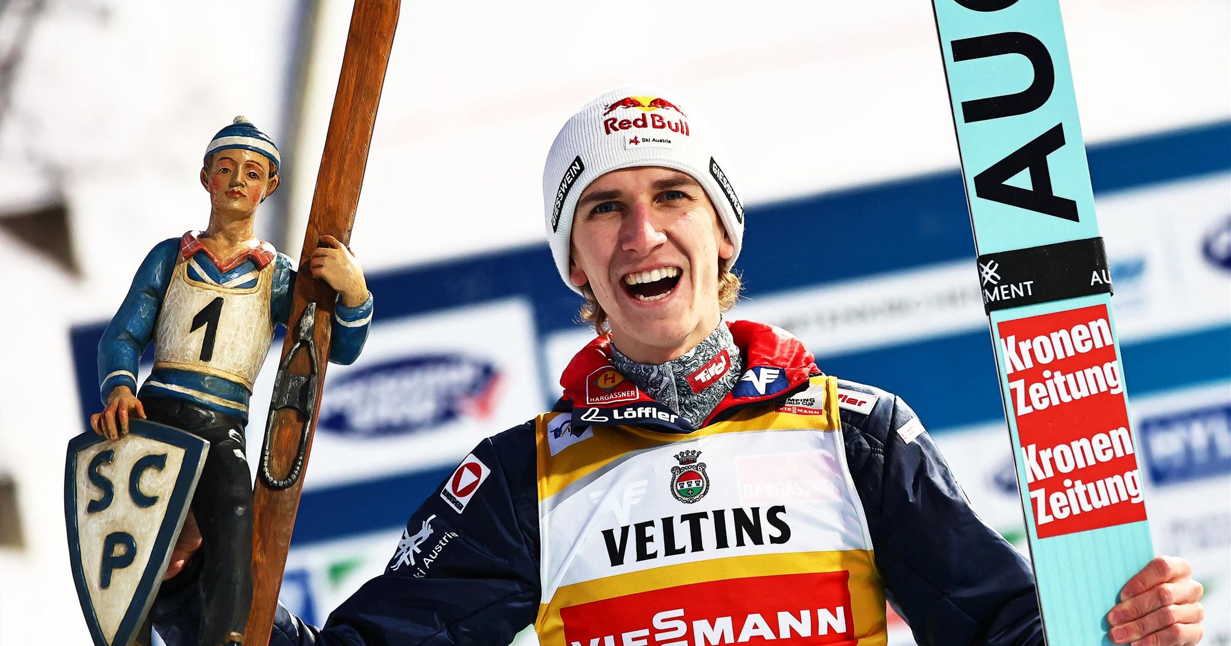 Daniel Tschofenig nyert Garmischban és a pontverseny élén érkezik Innsbruckba