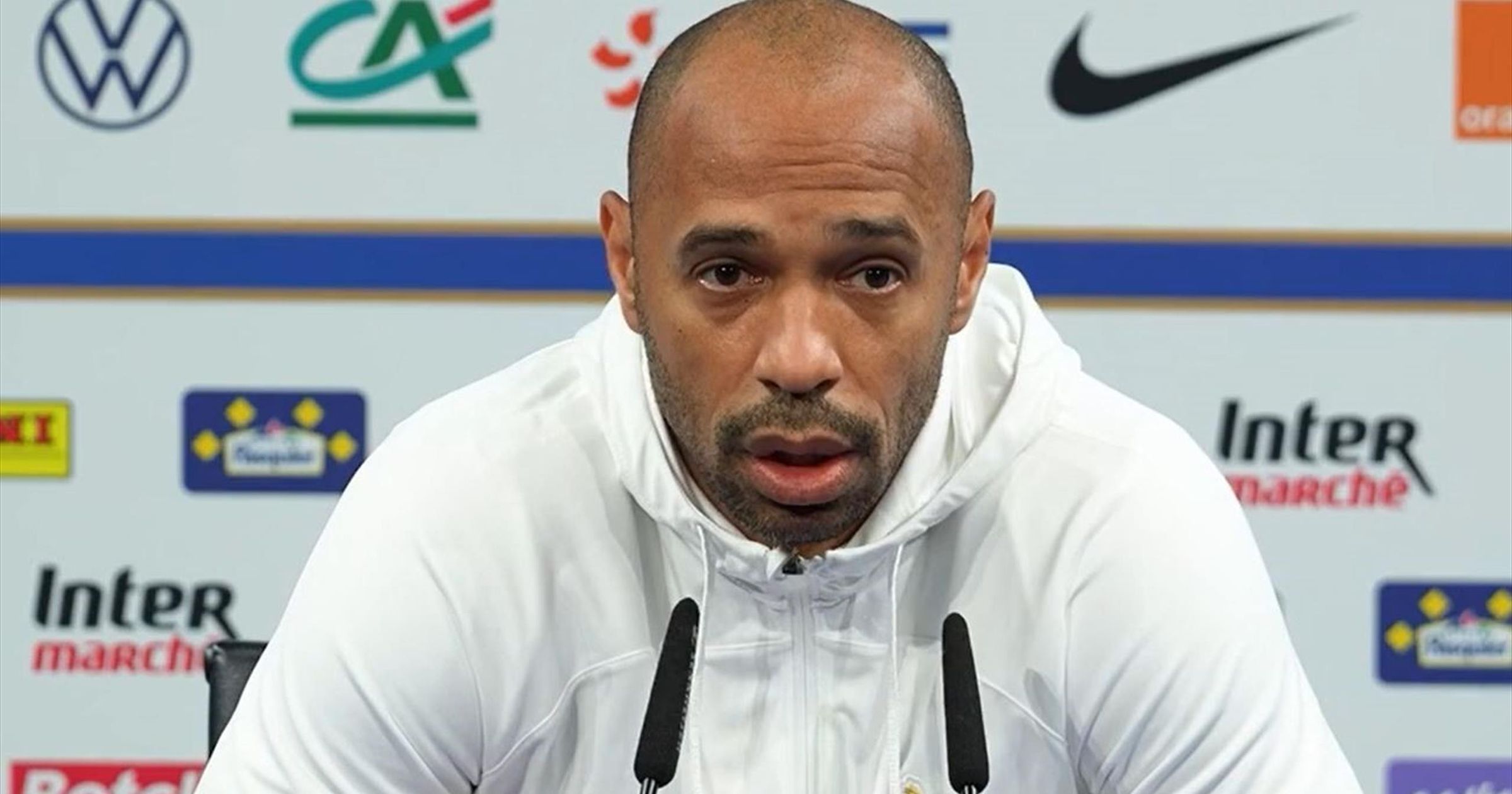 FC Bayern: Mathys Tel verzaubert U21-Nationaltrainer Thierry Henry ...