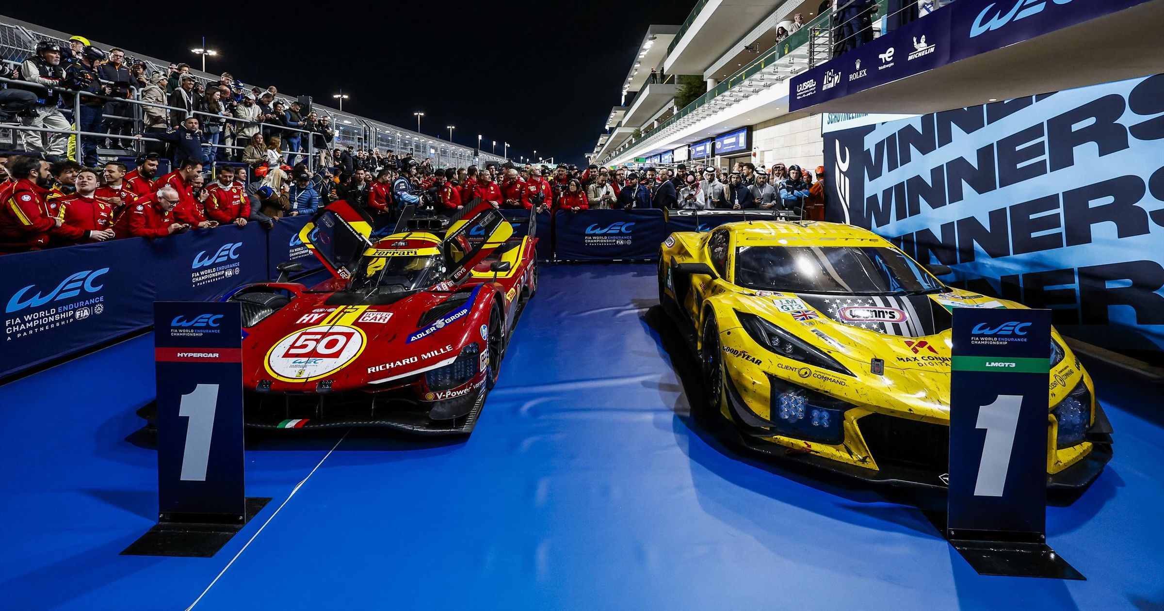 Hármas Ferrari-győzelem Katarban, és először nyert a GT3-ban a Corvette
