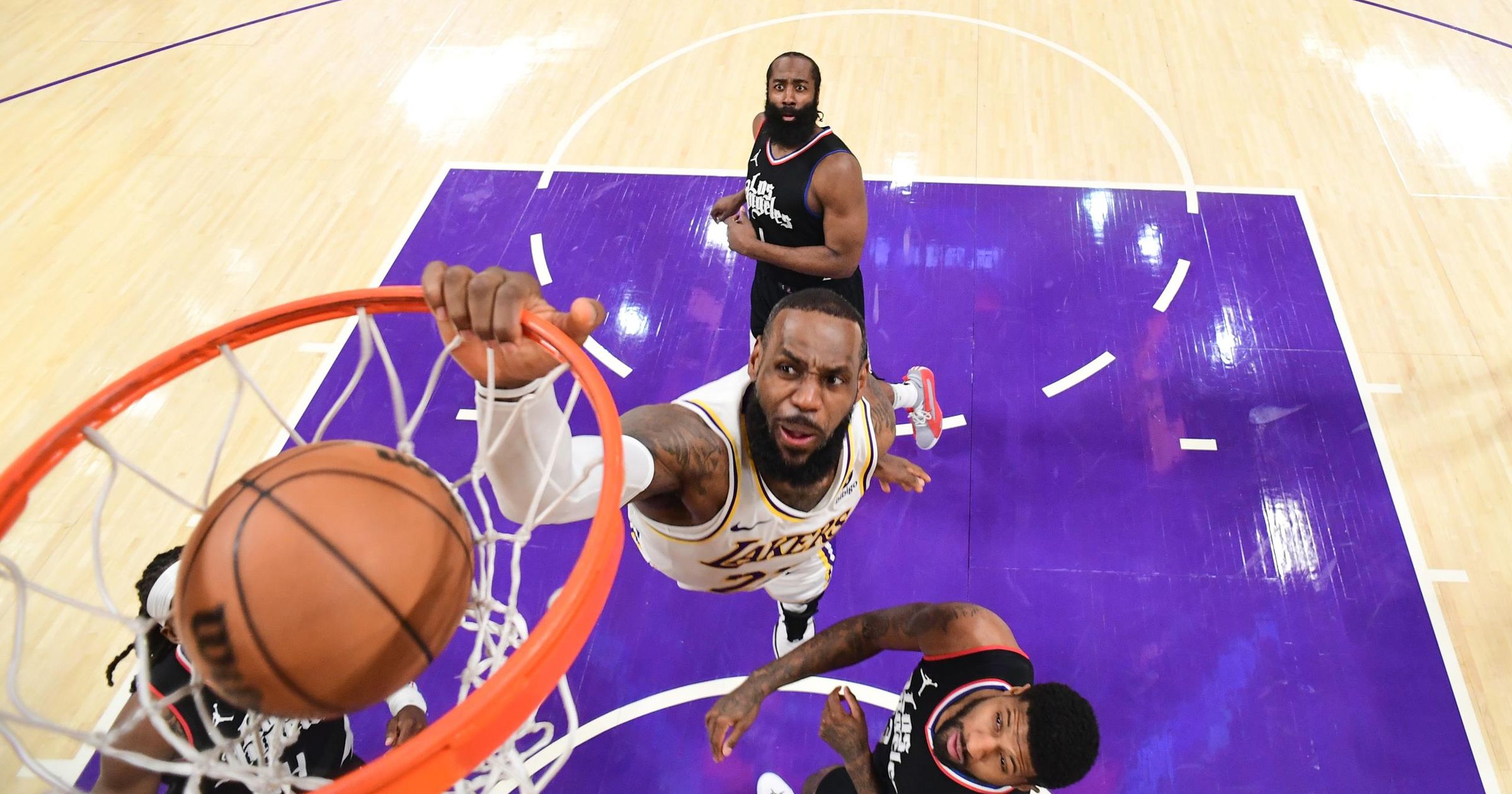Lebron james clippers online