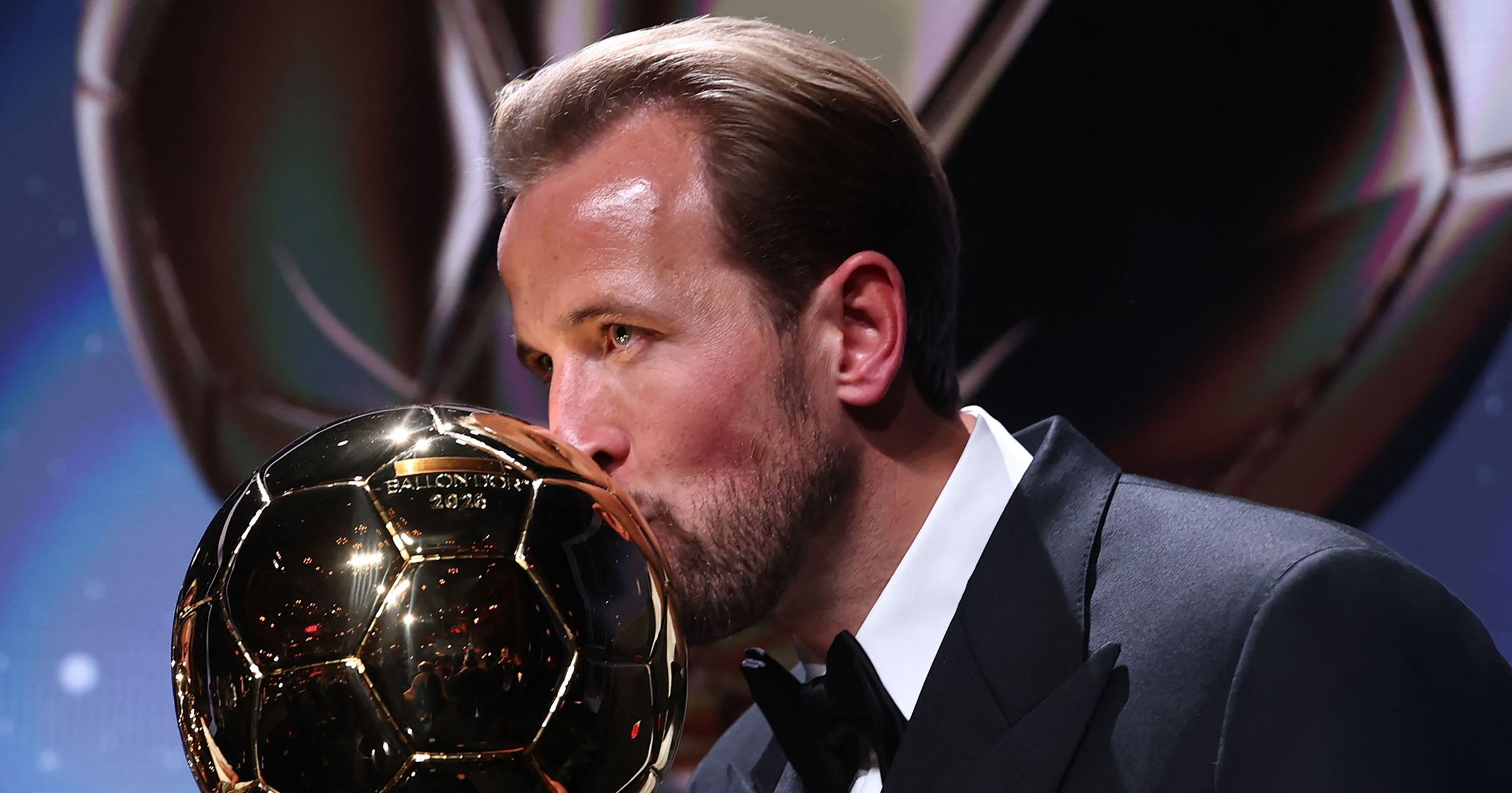 Harry Kane wins Ballon d'Or in London