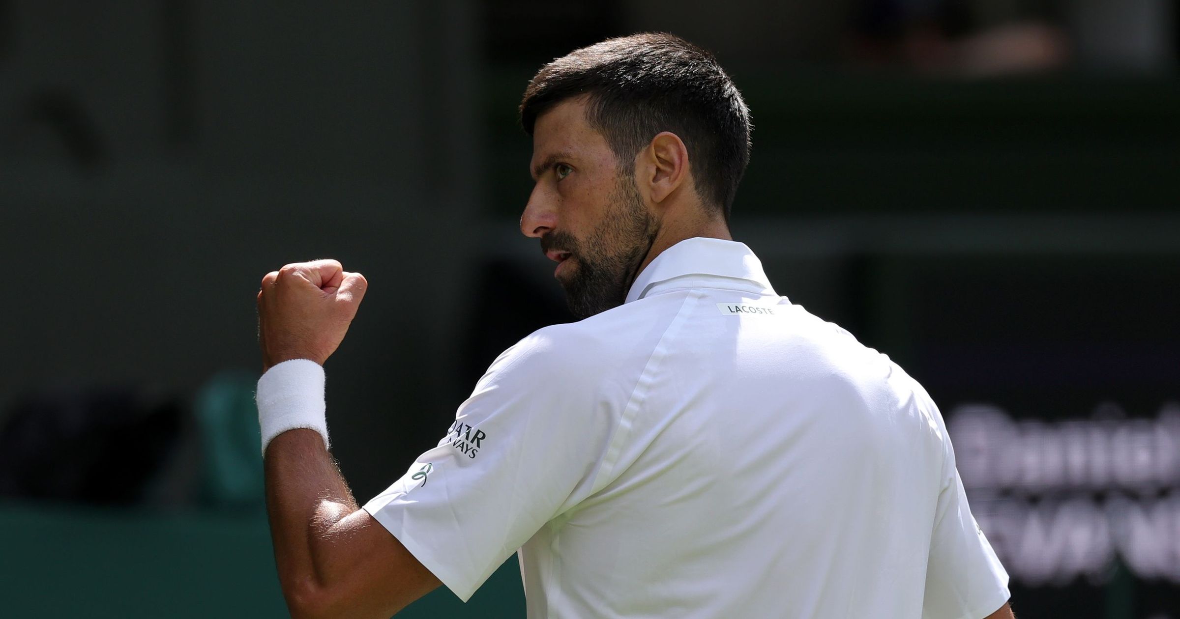 Novak Djokovic steht nach Gala inklusive Bagel gegen Dan Evans in ...