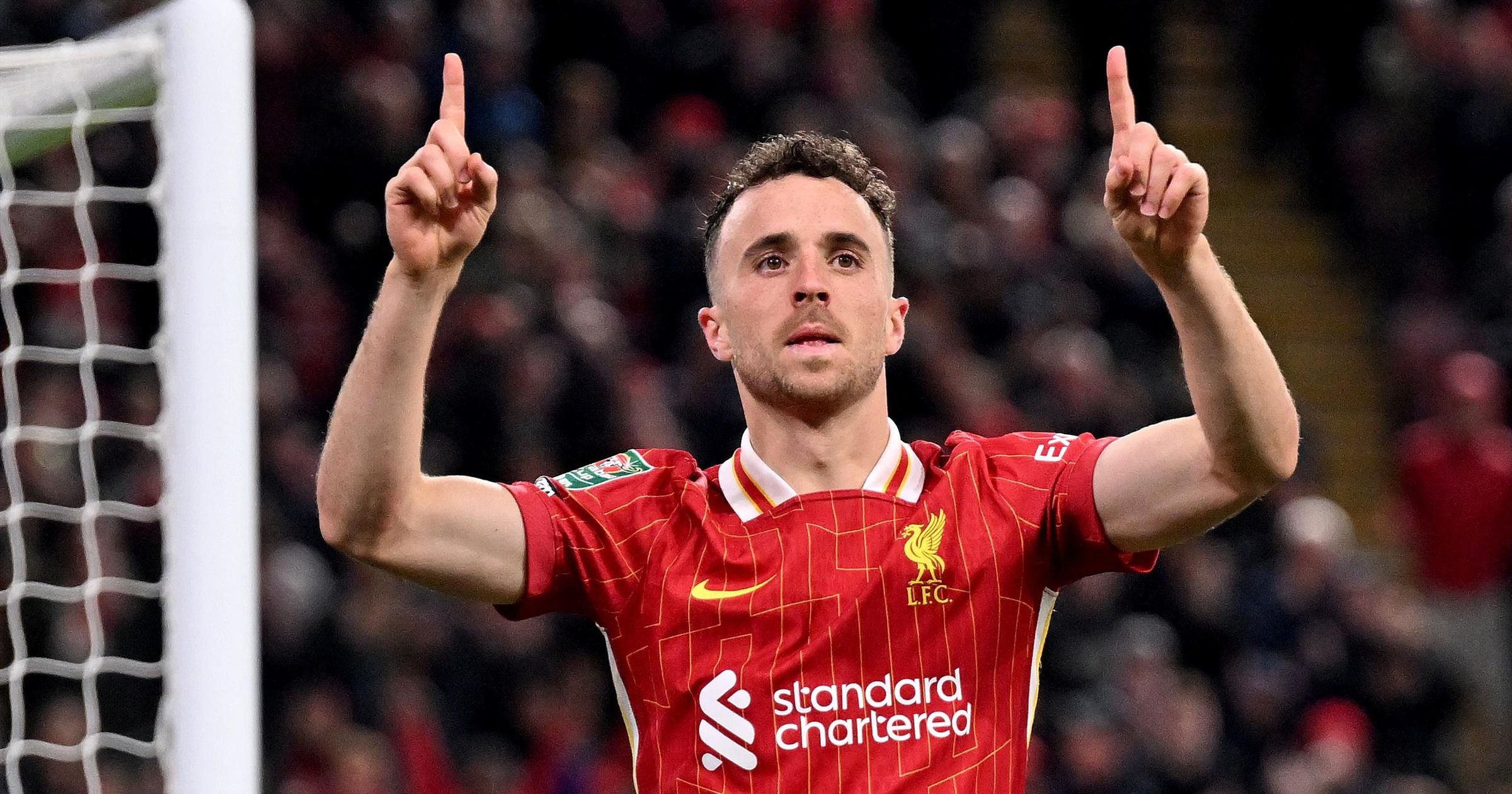 Carabao Cup: Diogo Jota and Cody Gakpo at the double as