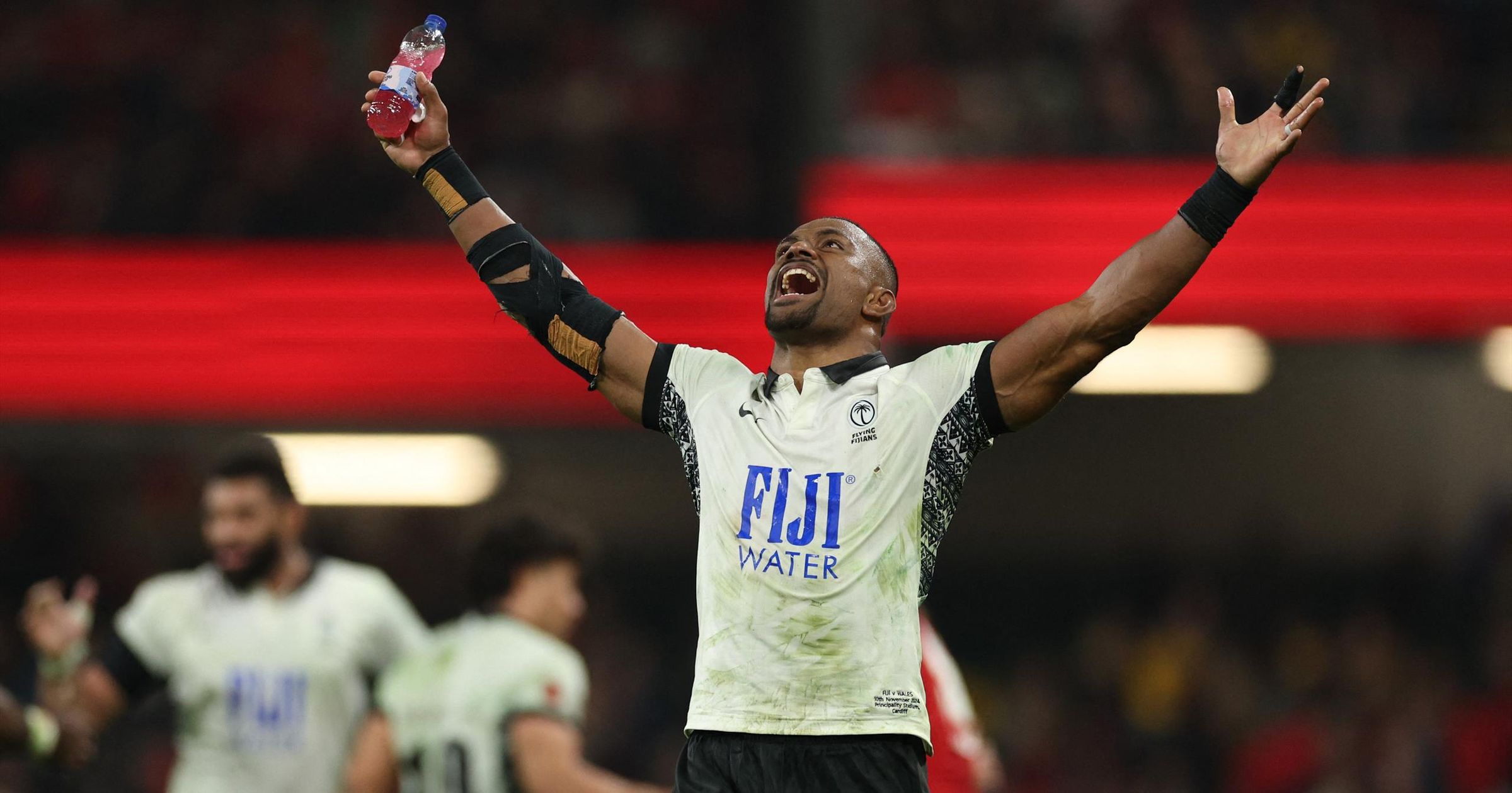 Fiji claim historic win over Wales in eventful Cardiff battle
