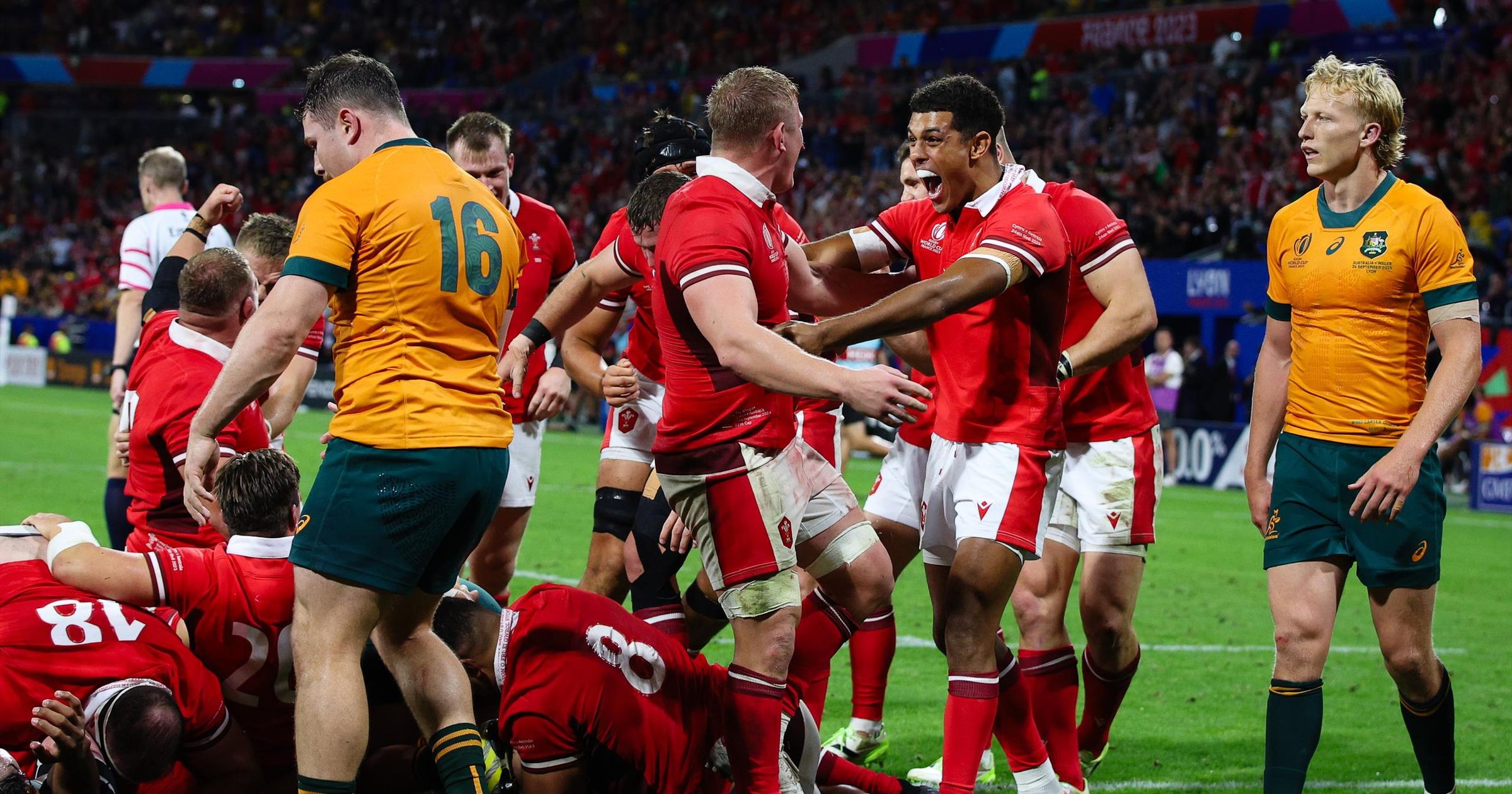 Rugby-WM 2023: Wales schafft Sprung ins Viertelfinale - Australien ...